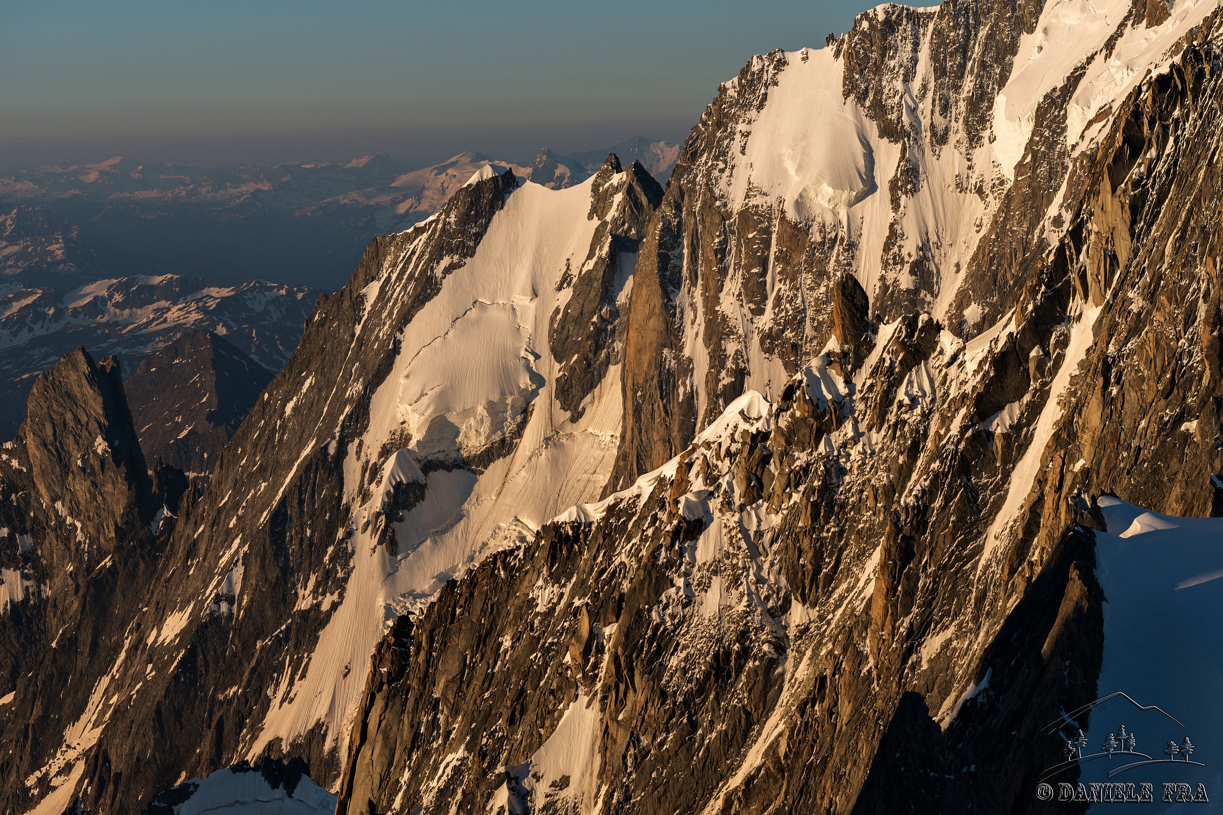 The Italian side of Mont Blanc