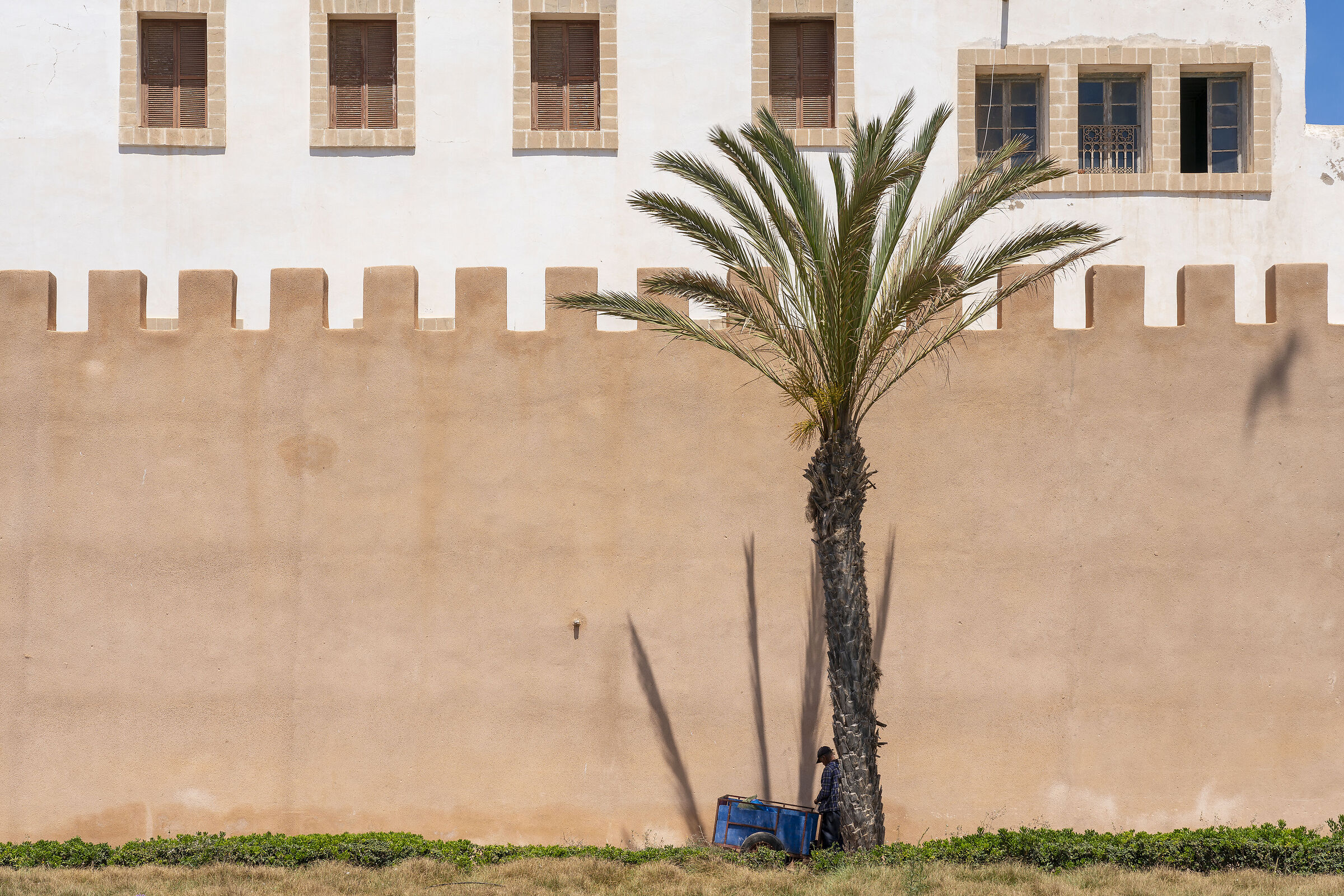 The walls of Essaouira