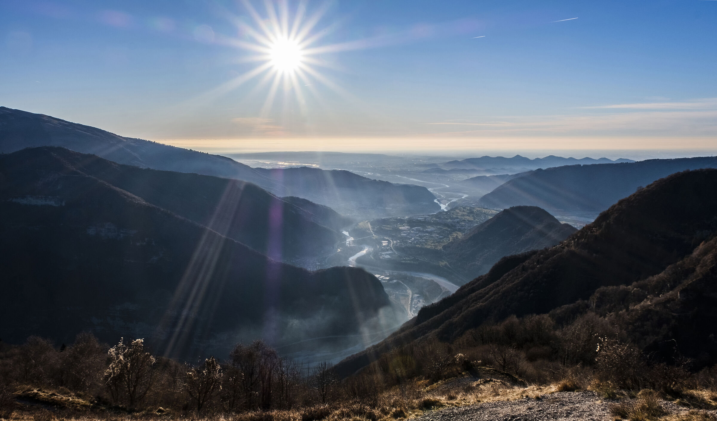Prime luci sul Monte