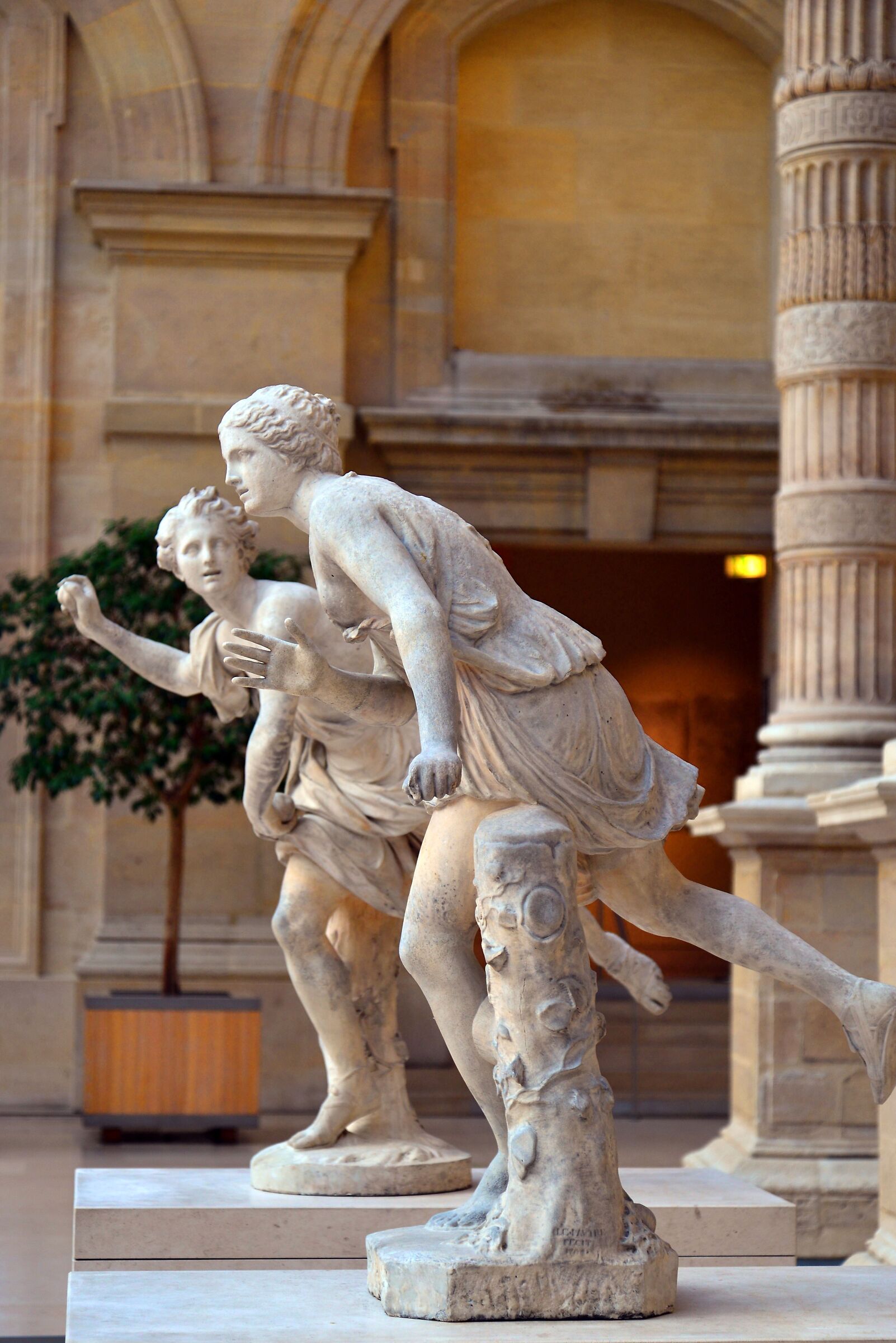 Daje we arrived ! (Louvre)