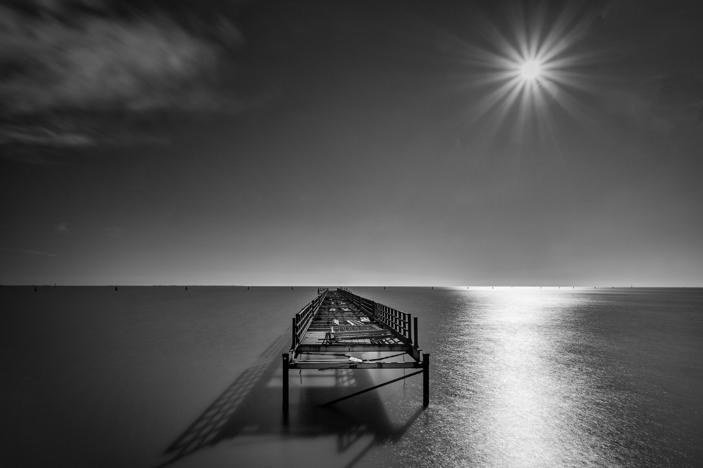 Pontile abbandonato