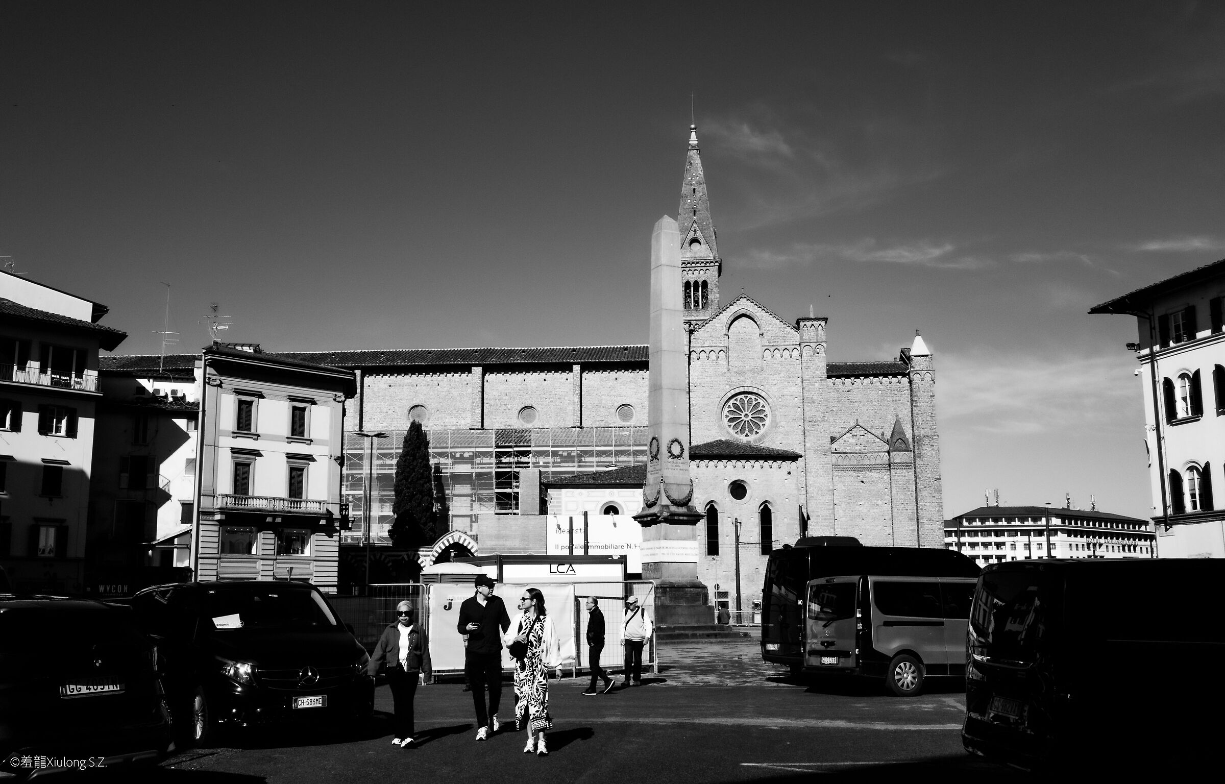 Florence, Santa Maria Novella from Piazza dell'Unità