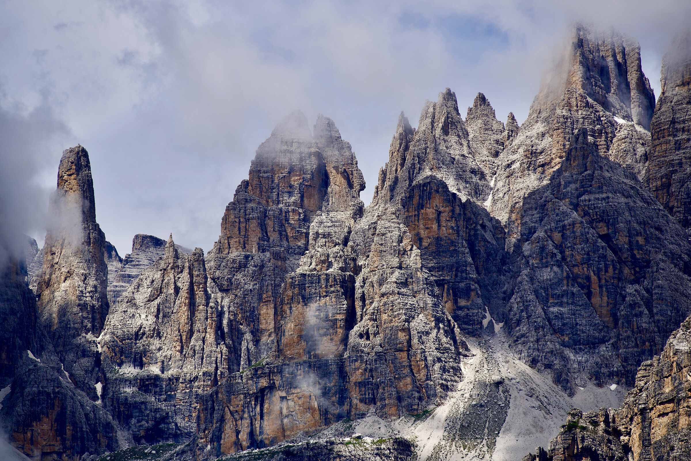 the Dolomites