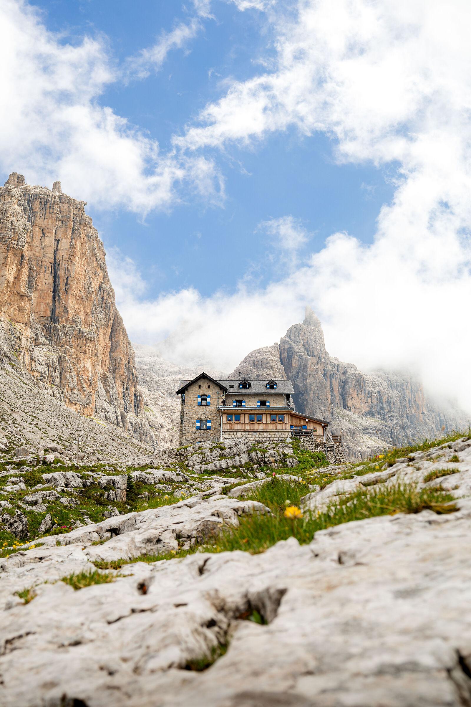 Rifugio Tuckett e Sella