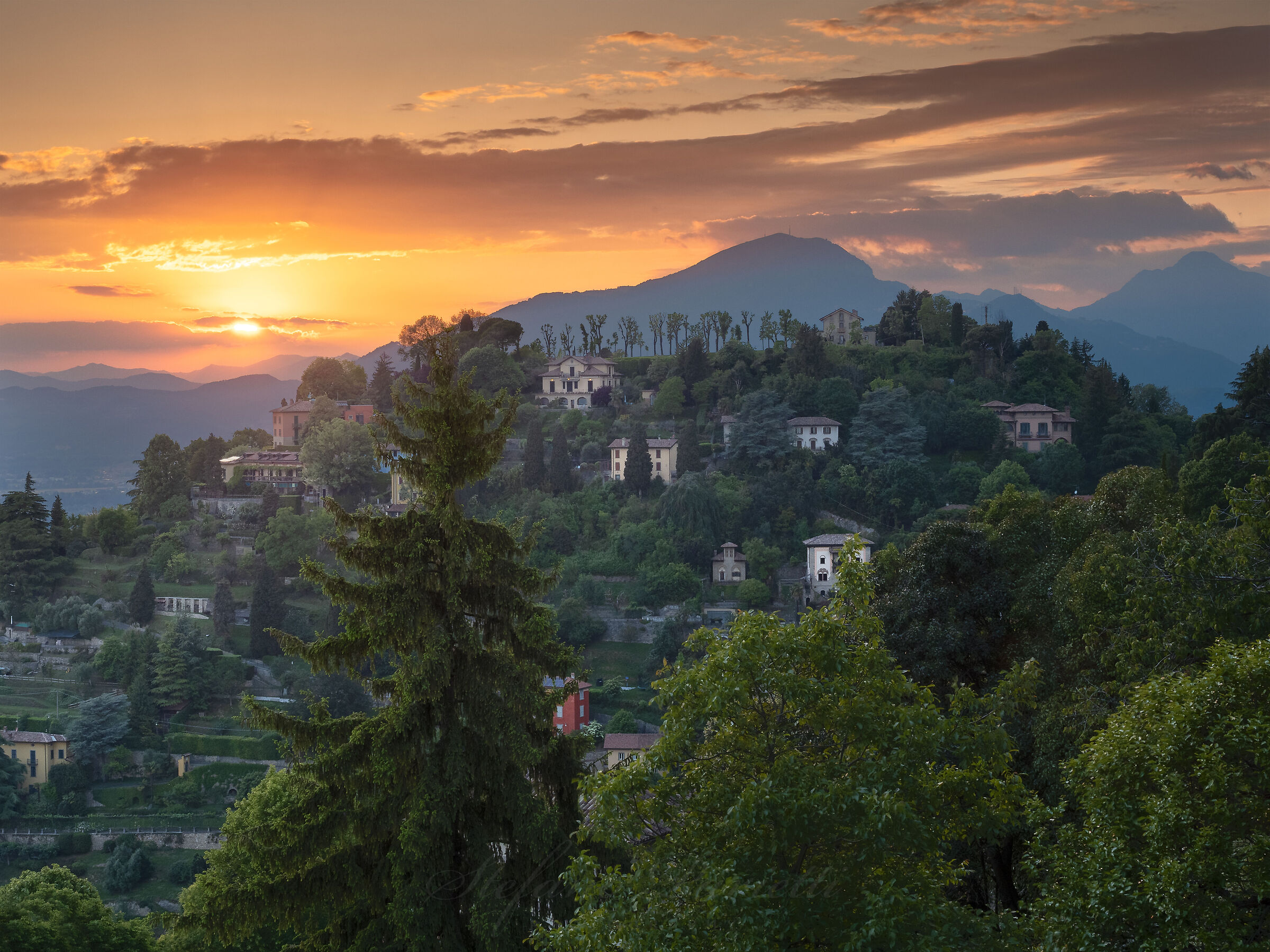 The breath of the evening