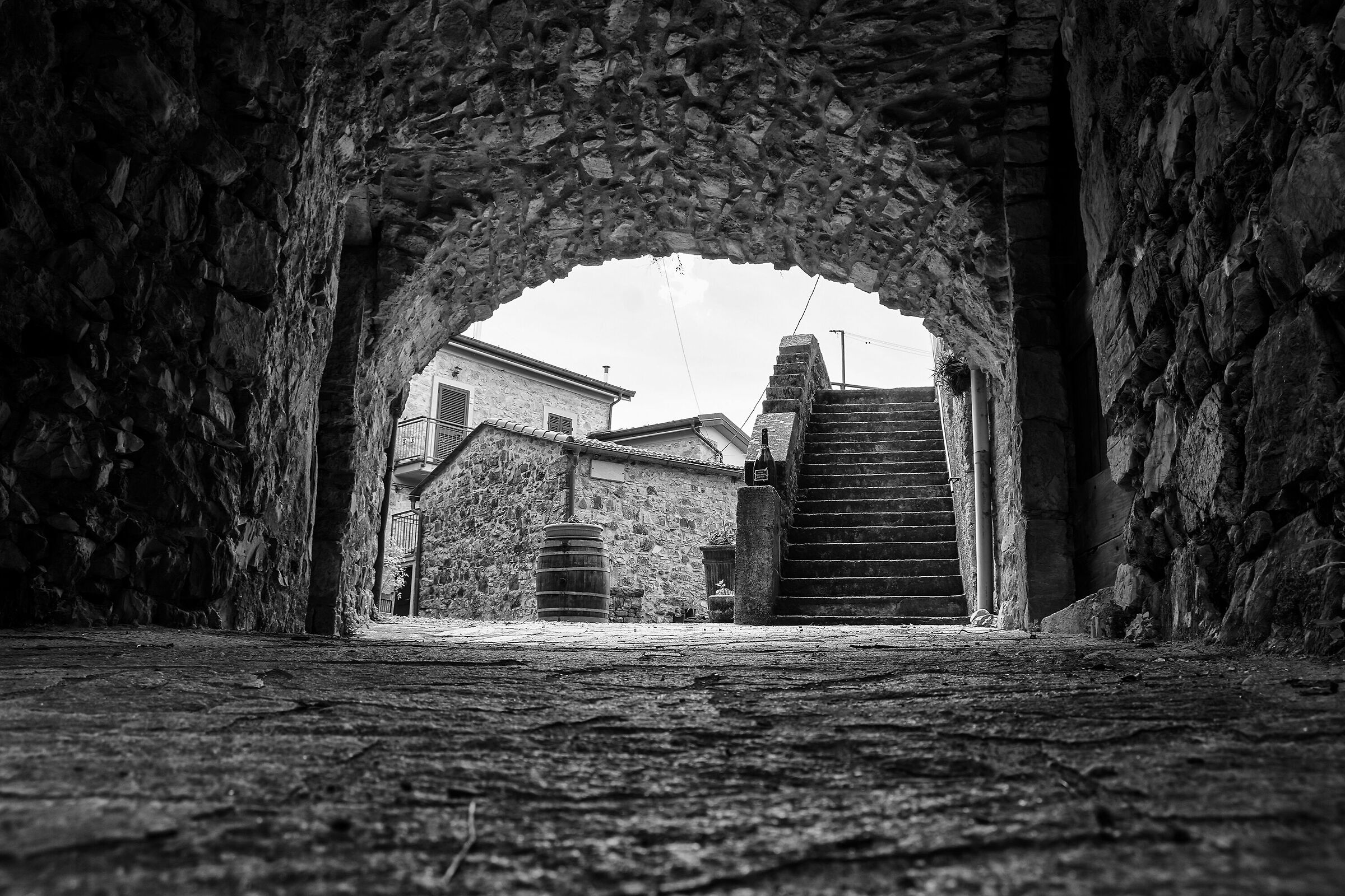 Sero's vaulted passages
