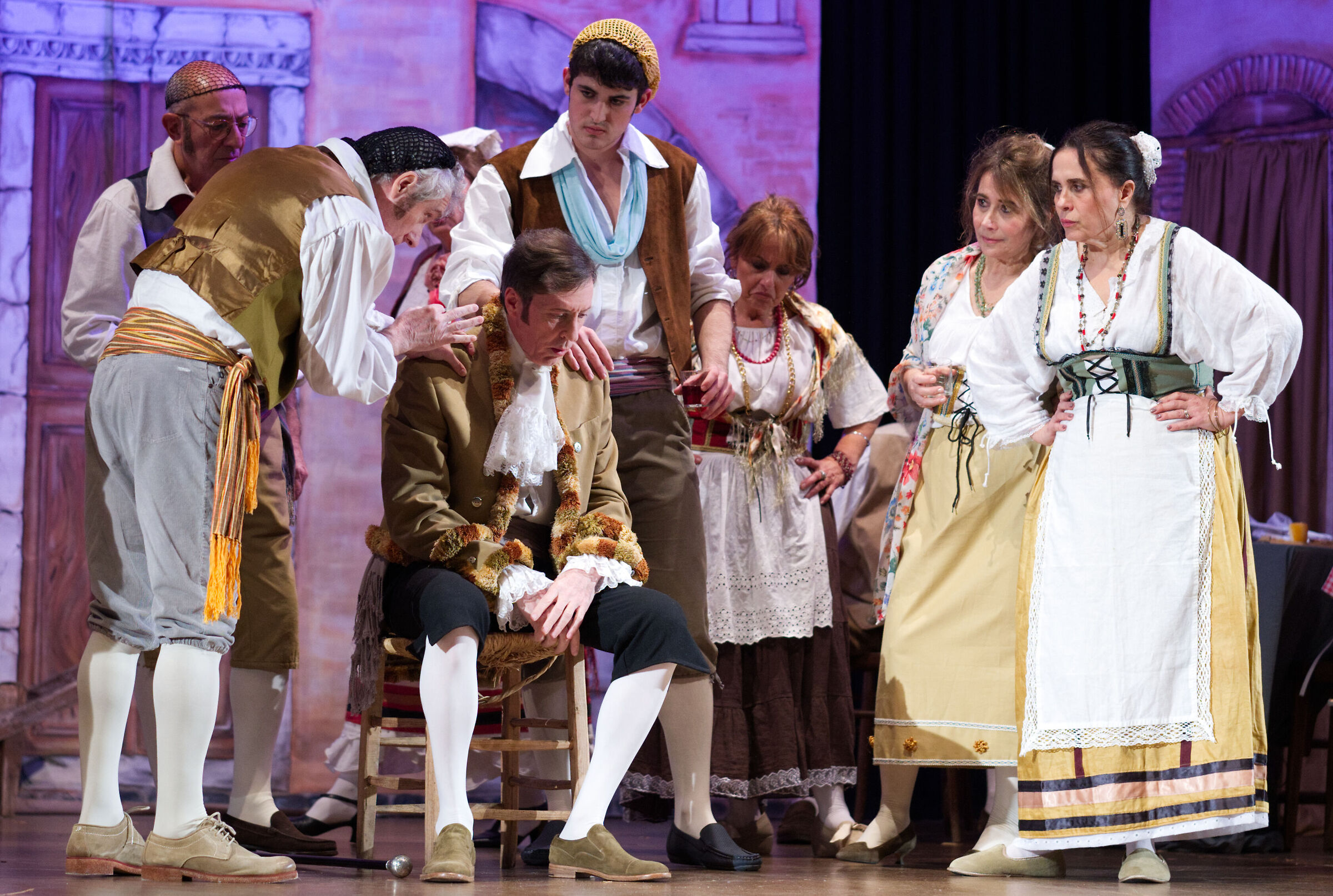 The Accusation, amateur company, Rome
