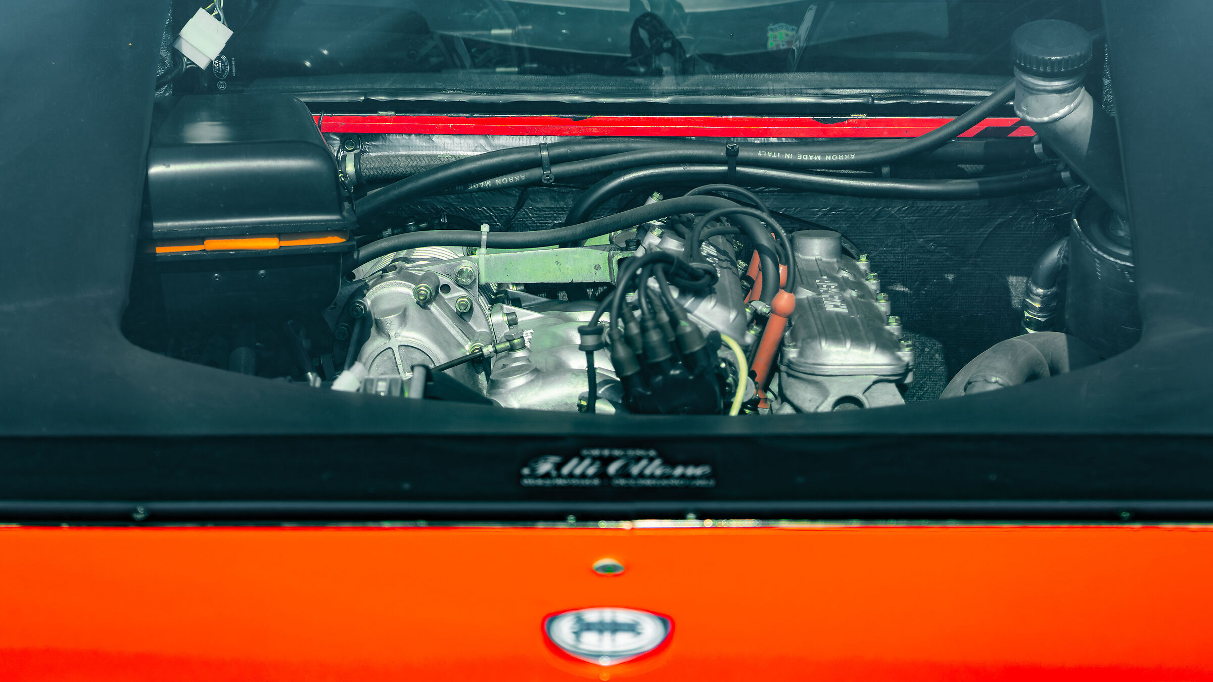 Details - Lancia Rally 037 bonnet