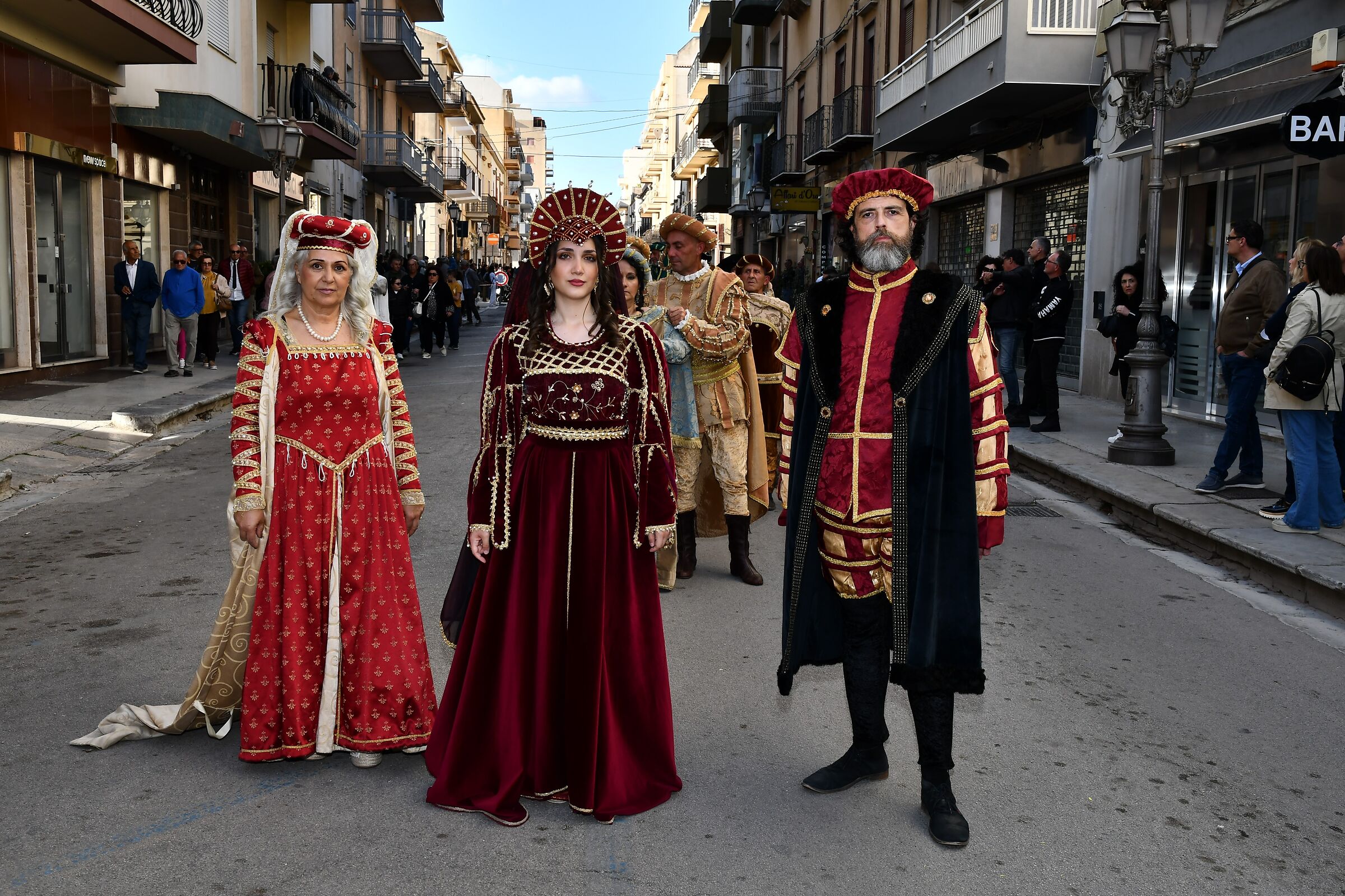 Rievocazione storica corteo santa rita