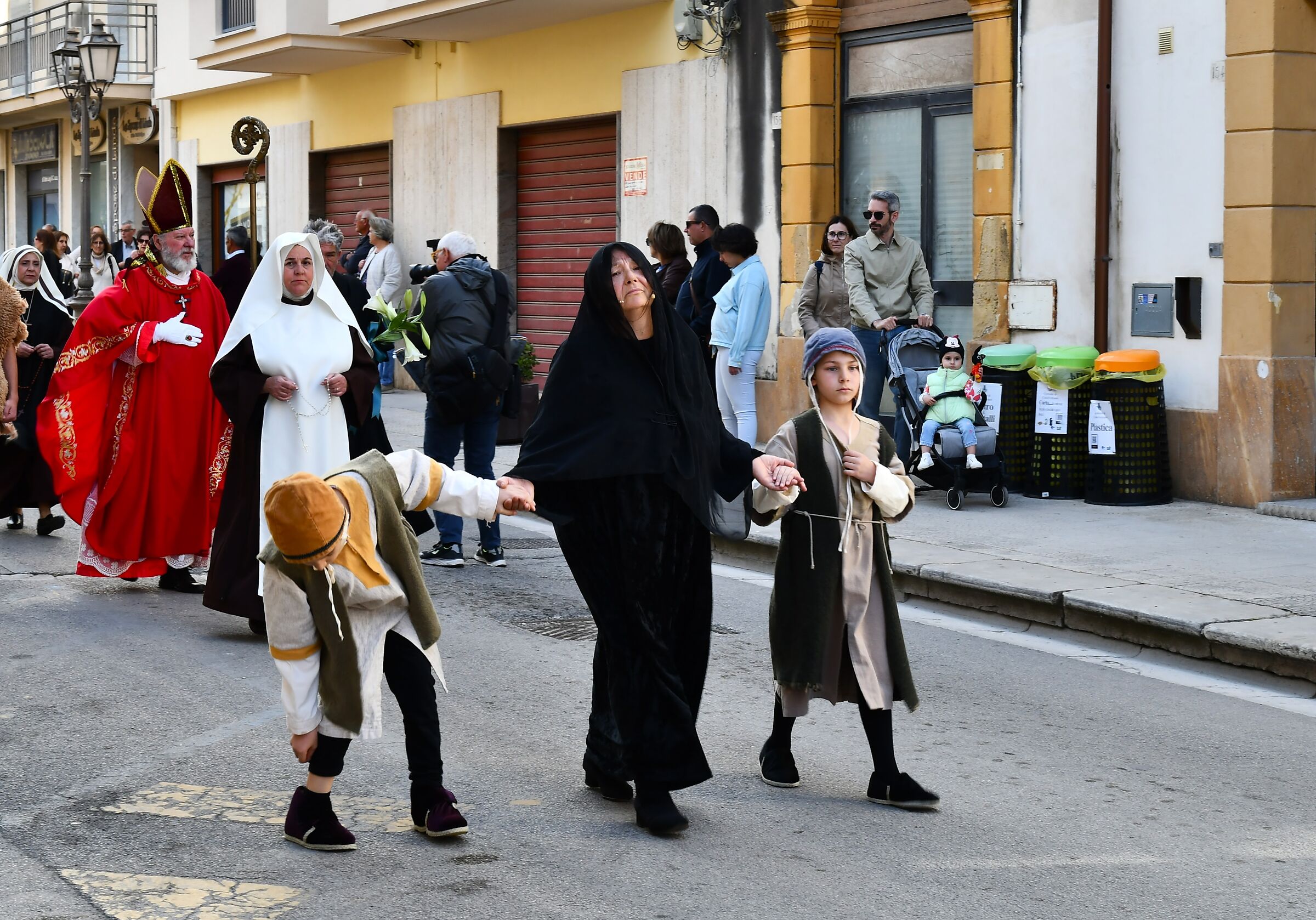 Rievocazione storica corteo santa rita