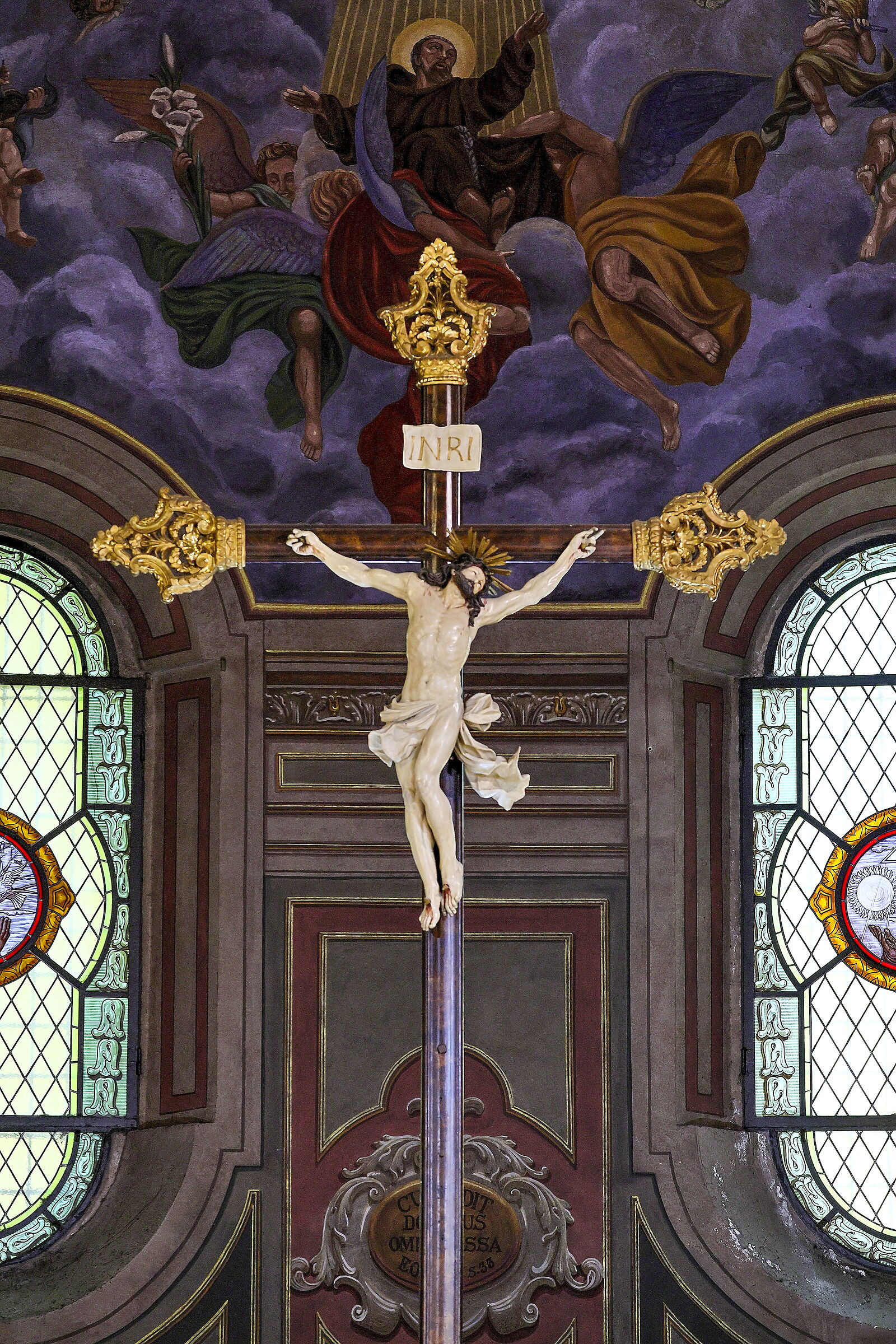 The Crucifix on the Altar.