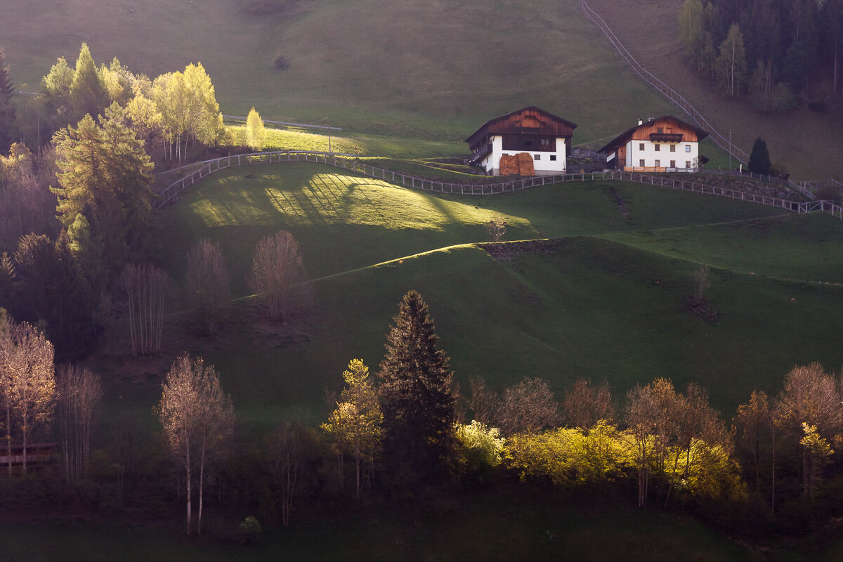 Prime luci in valle Aurina ...