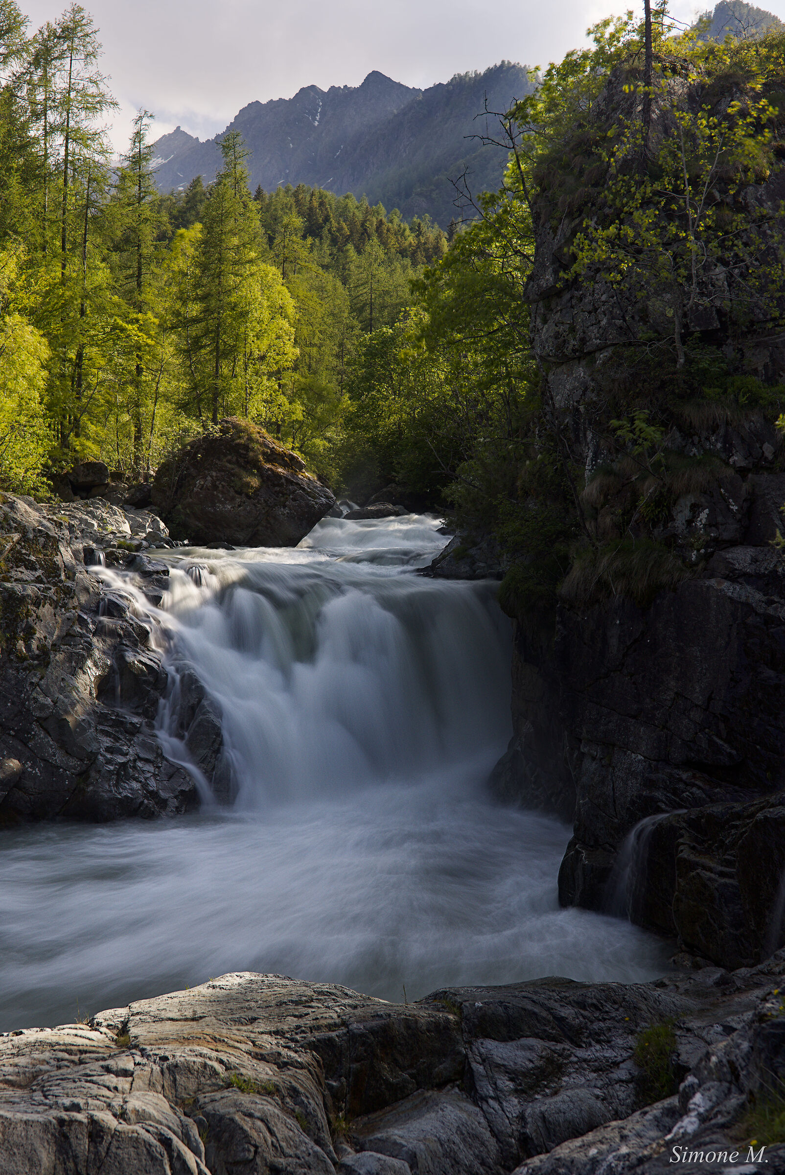 "La Gorgia" waterfall