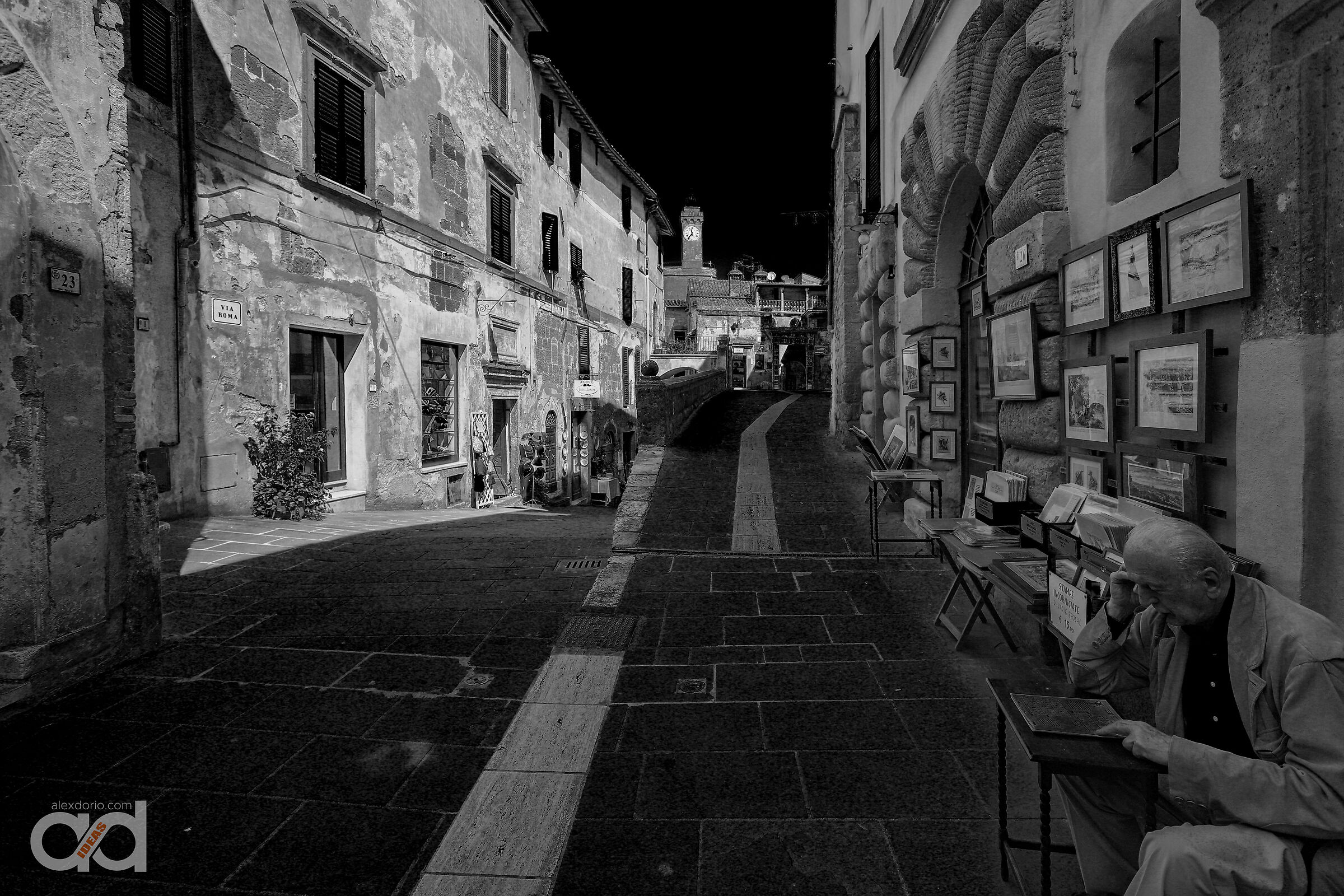Open-air tunnel - Sorano (Grosseto)