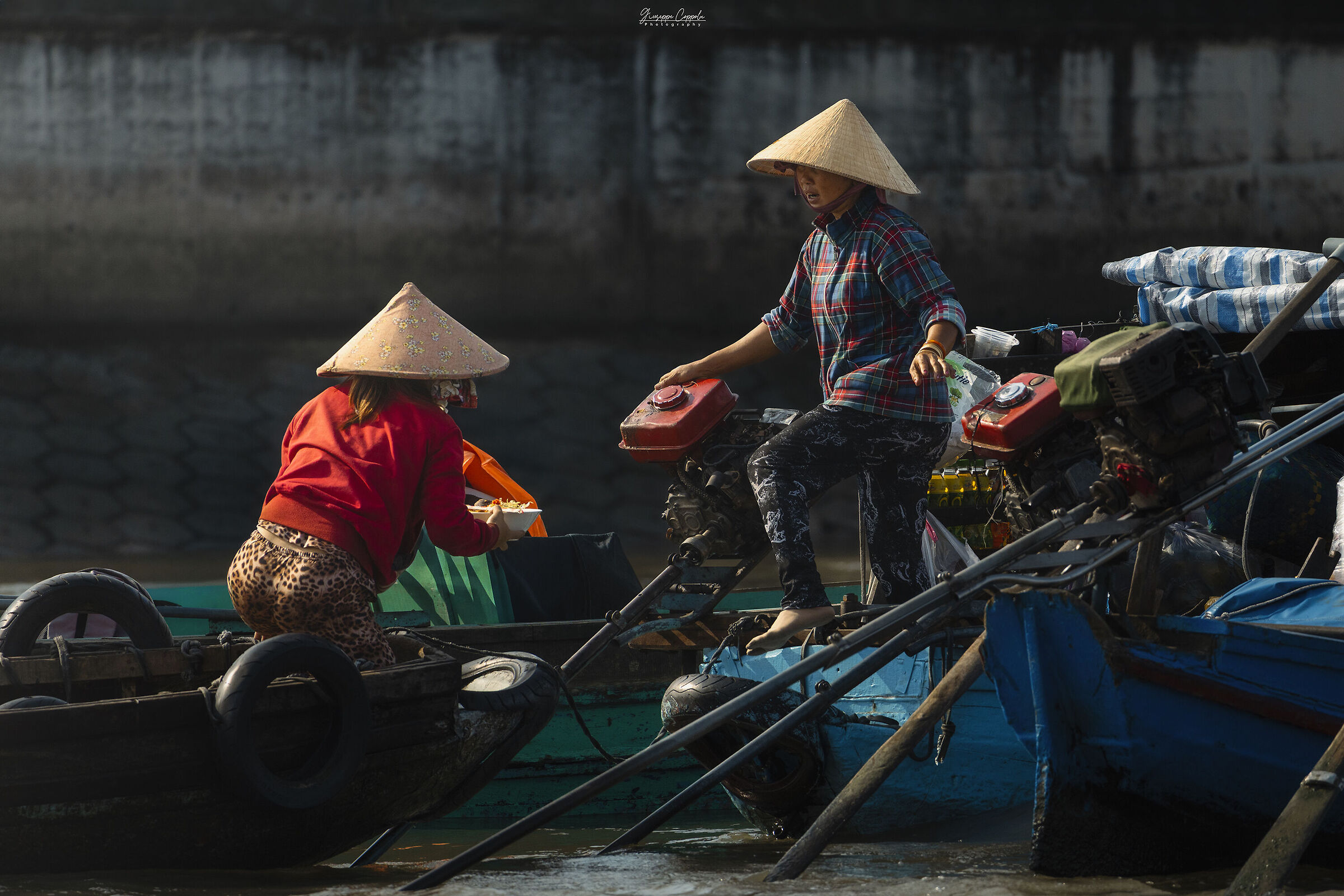 Mercato galleggiante Cai Rang - Vietnam