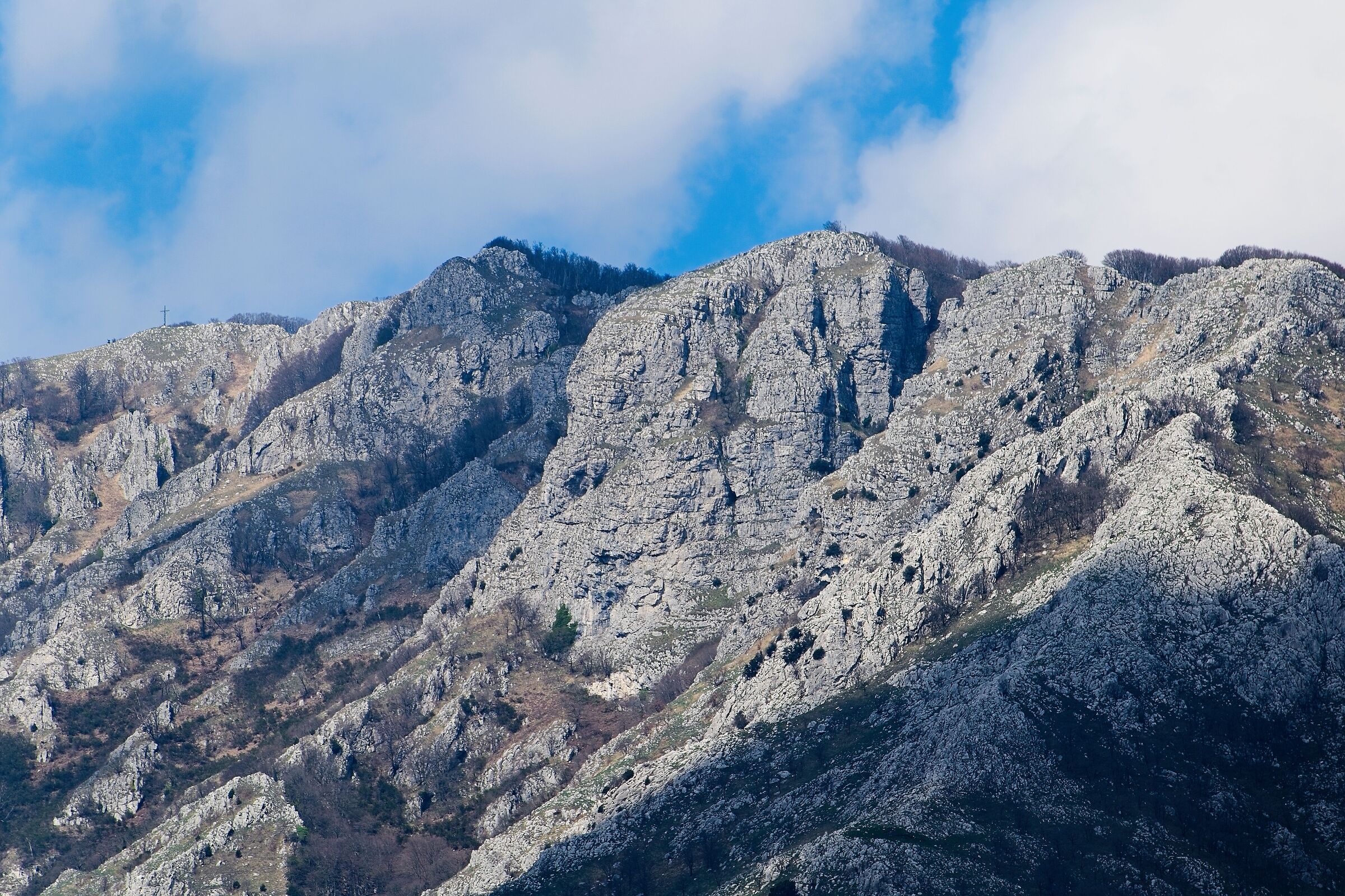 La cima del Monte taburno
