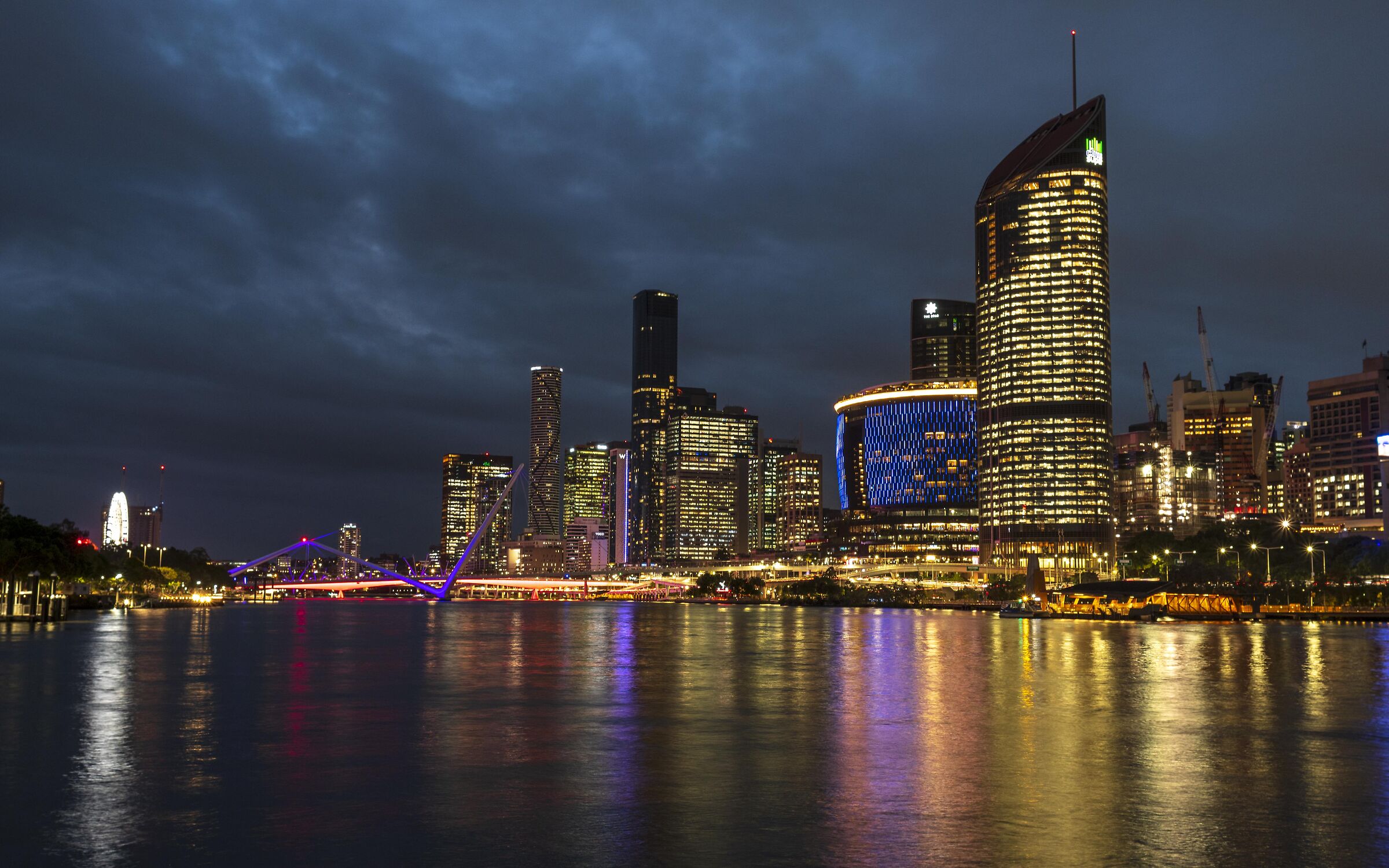 Brisbane city night