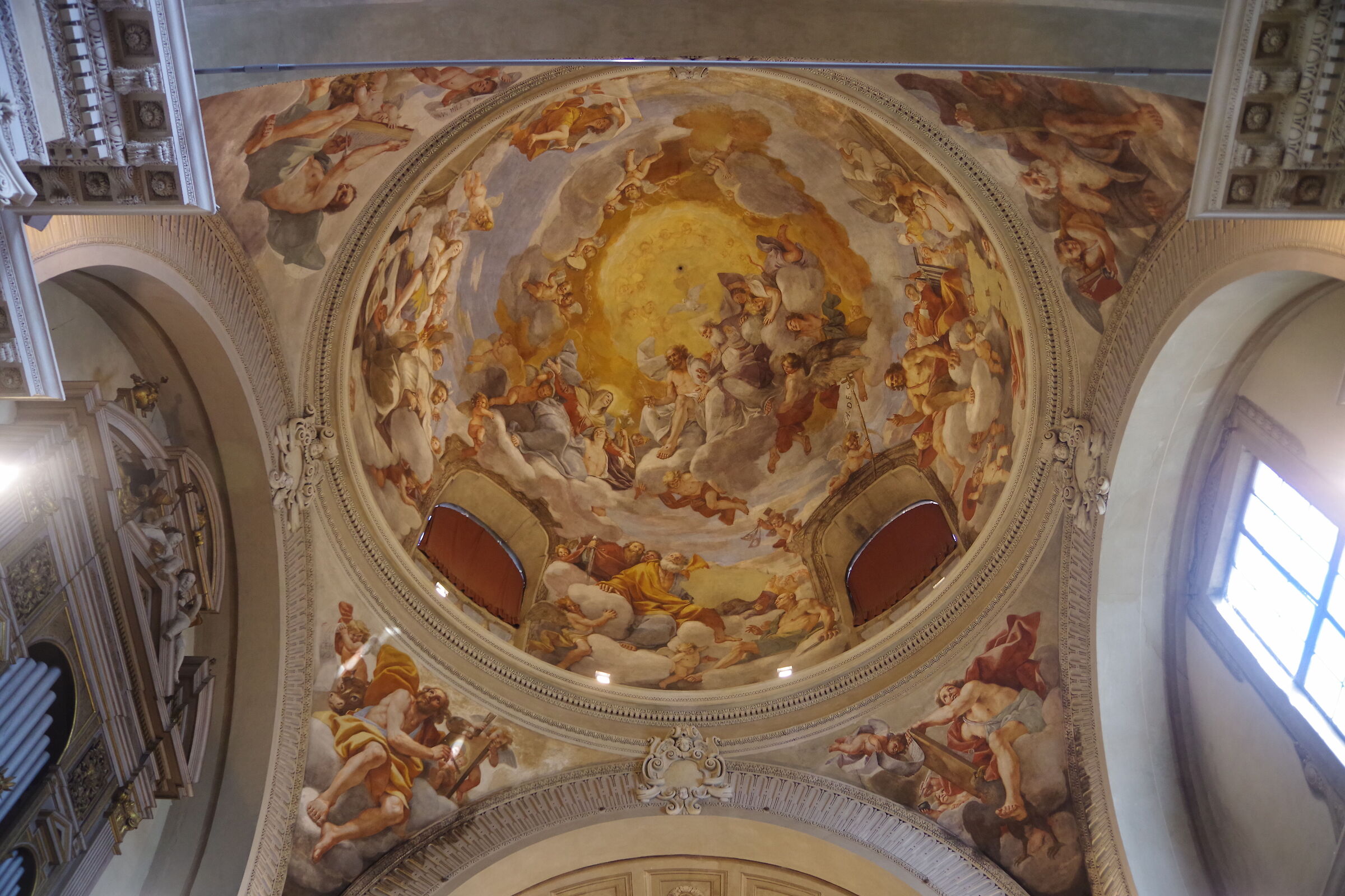 Affreschi di Mattia Preti - Chiesa di San Biagio - MO
