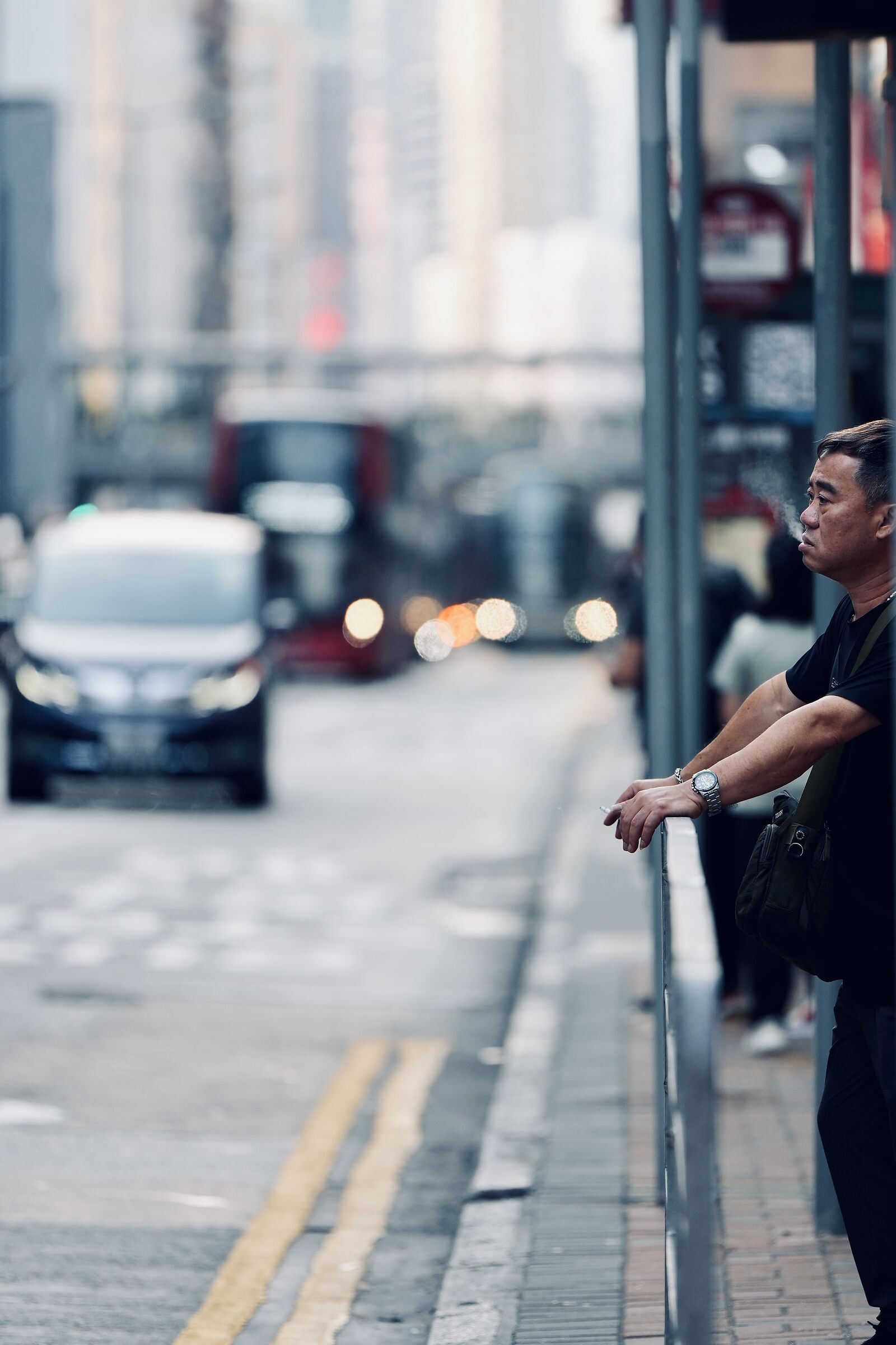 A street's smoker