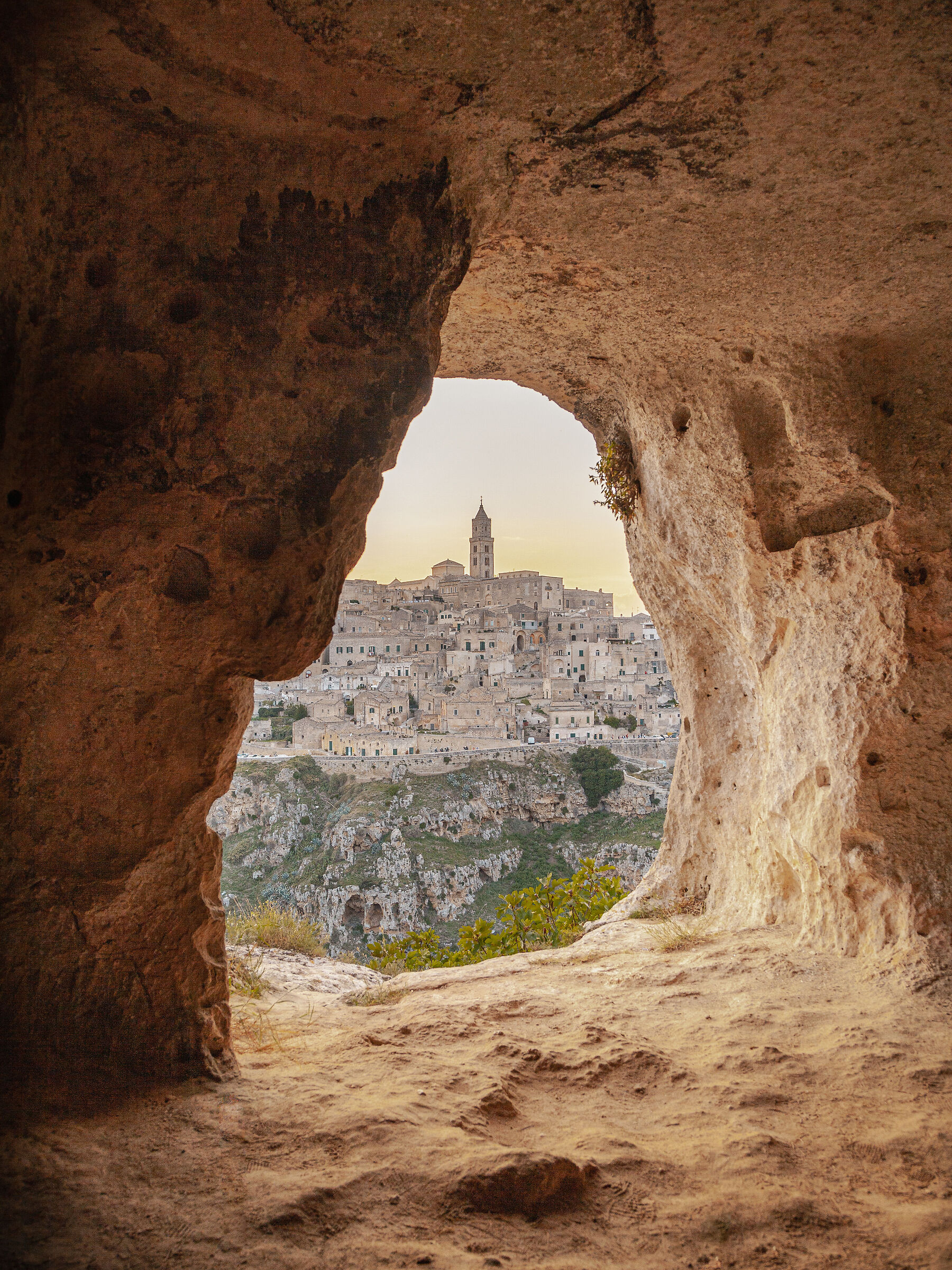 In the cave