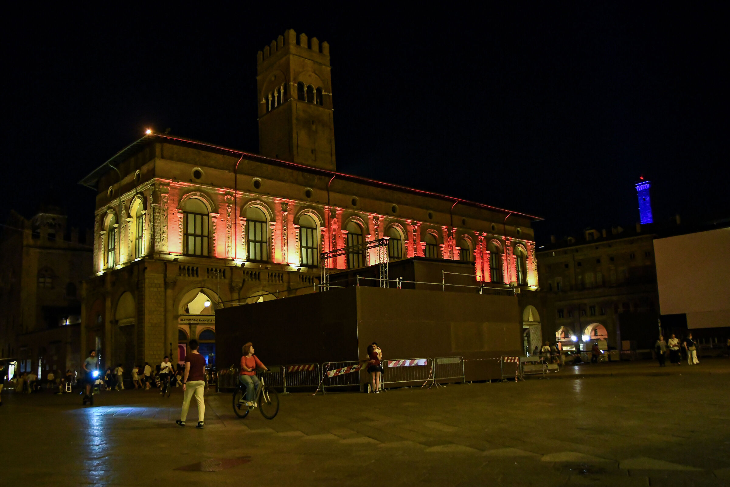 Palazzo d’Accursio by Night
