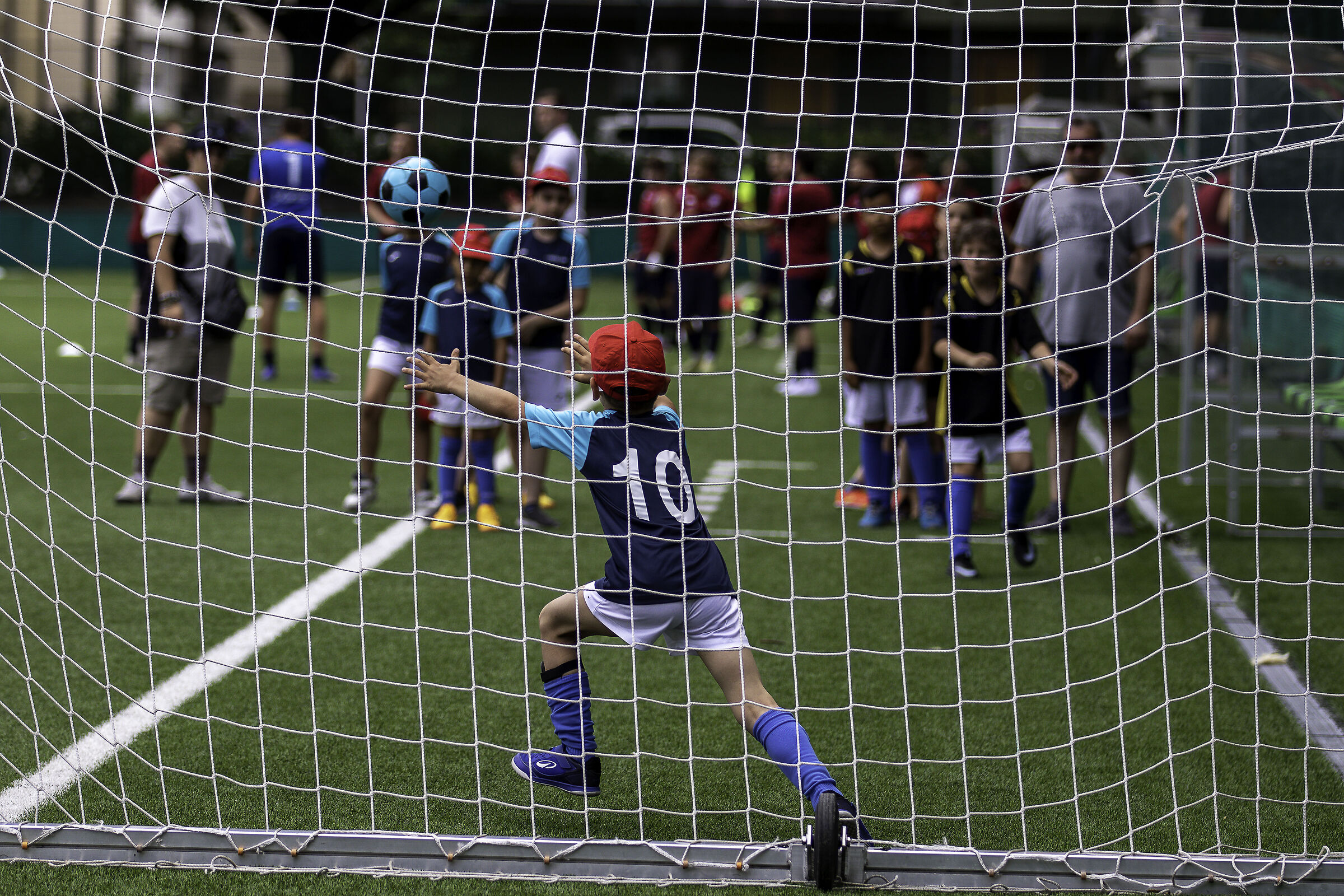The young goalkeeper