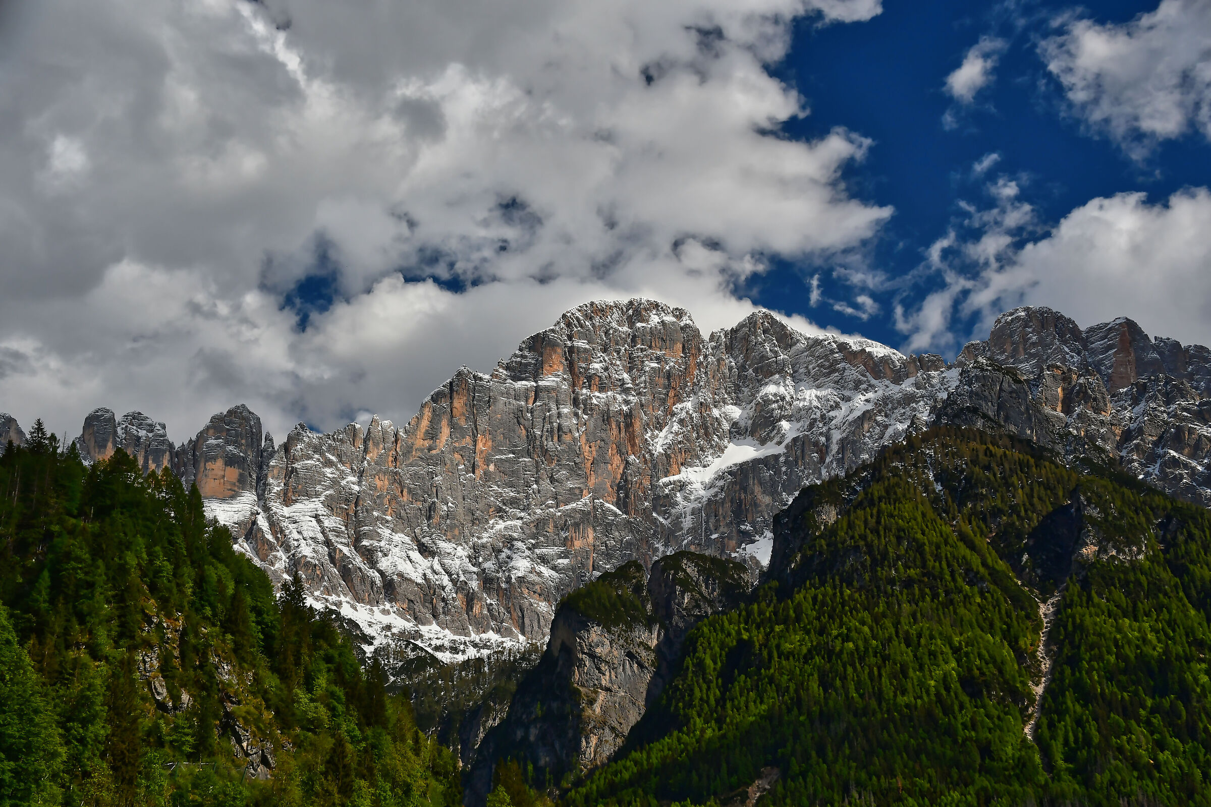 May snow on the Civetta