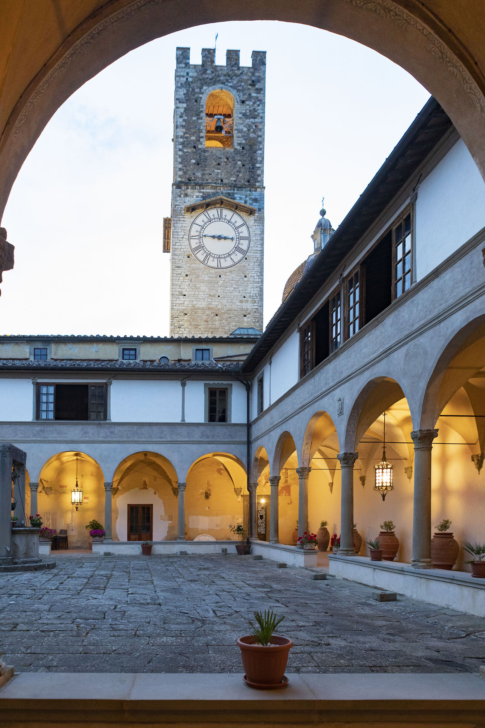 Badia a Passignano - The Abbey - The Cloister