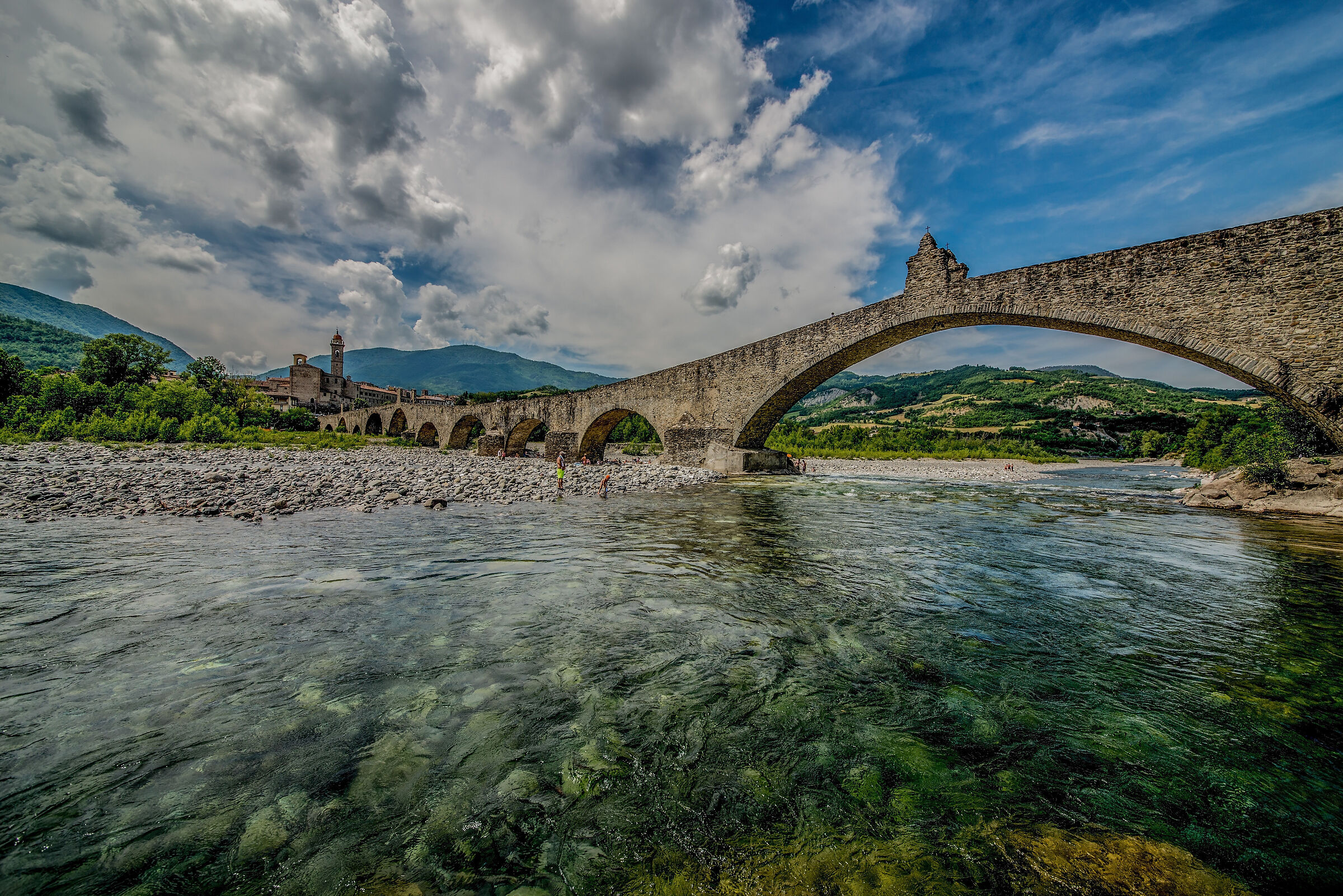 cartolina da Bobbio.
