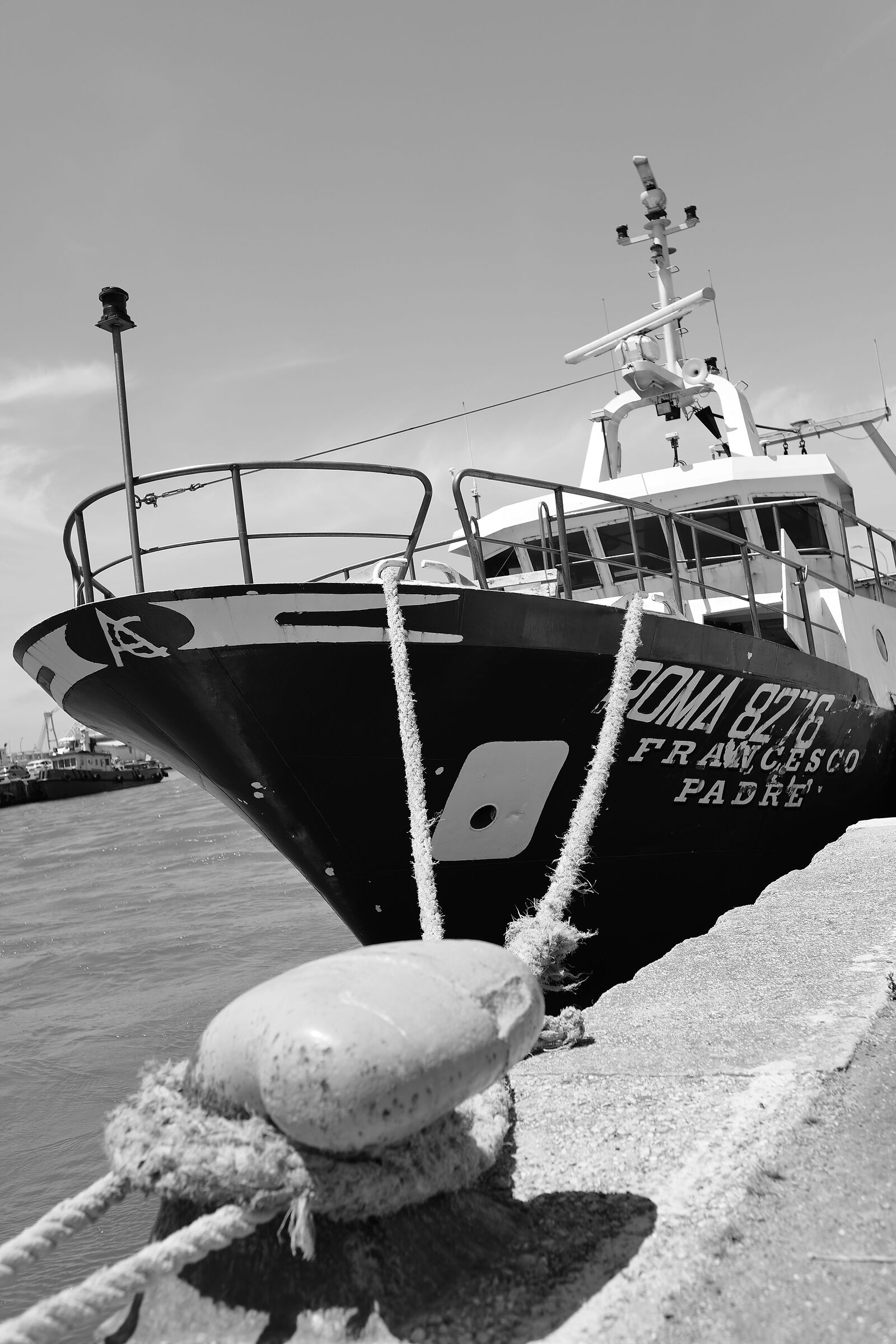 The Fiumicino boats
