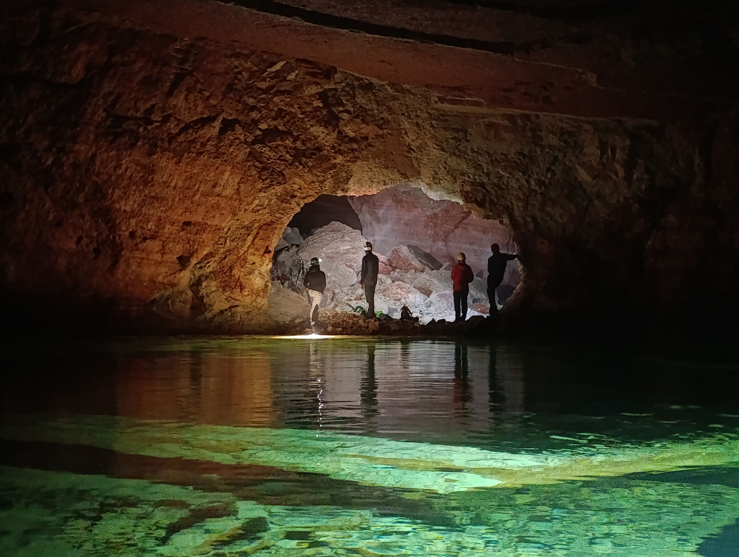 The underground lake