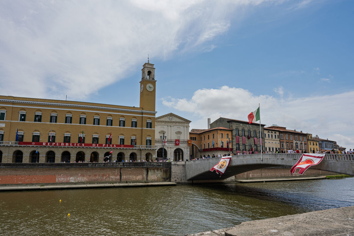 Pisa historical regatta maritime republics
