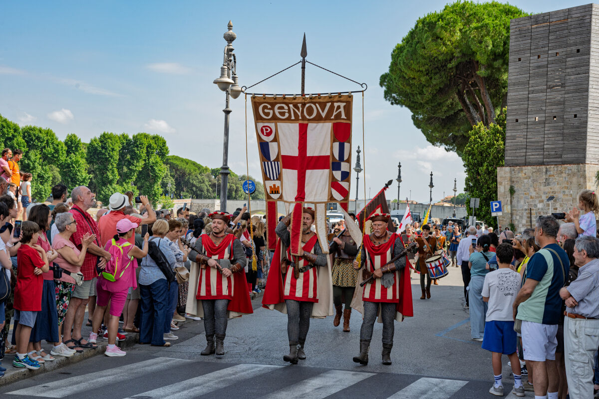 Pisa historical regatta maritime republics