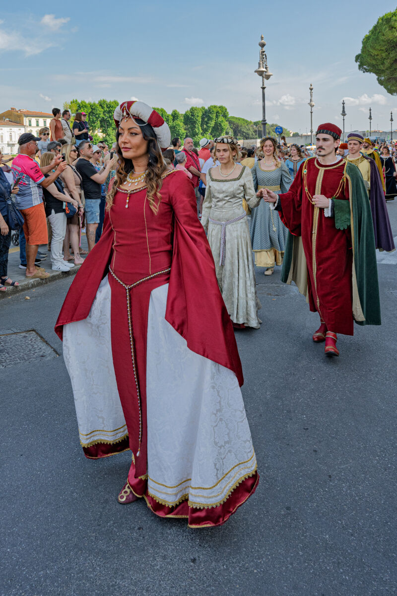 Pisa historical regatta maritime republics