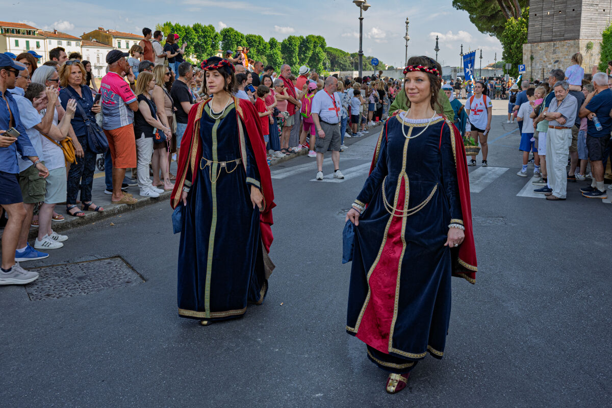 Pisa historical regatta maritime republics