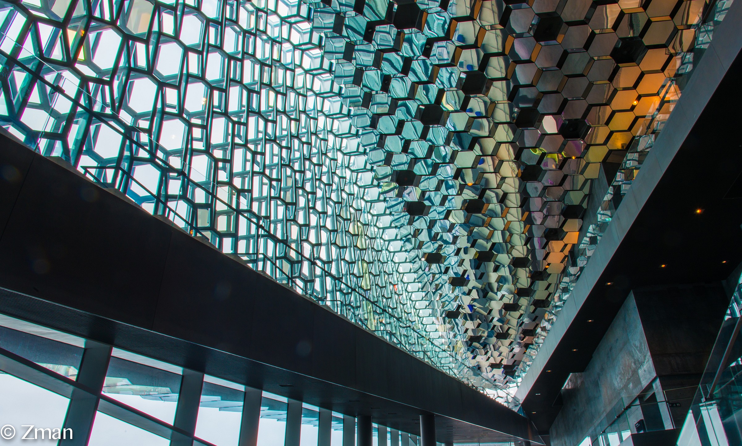 Detail Of The Interior of The Port Building