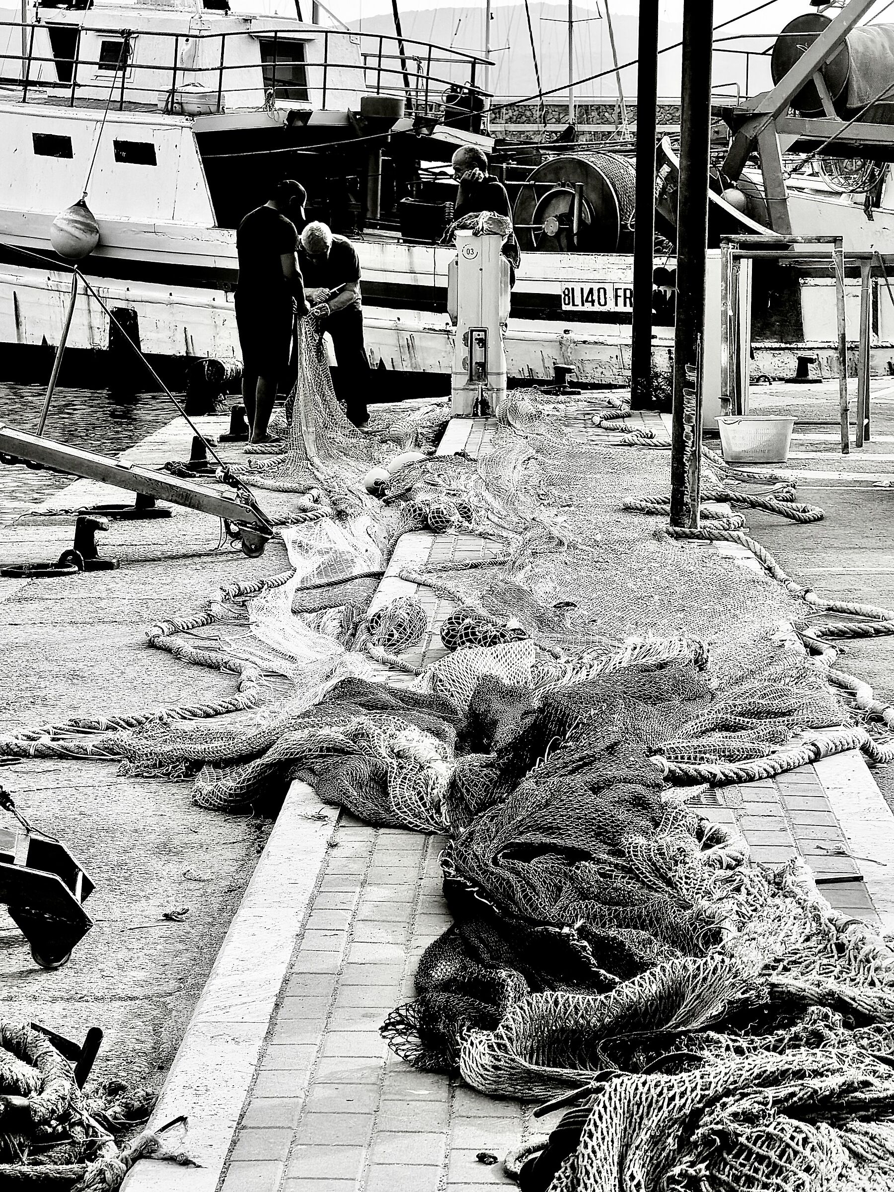 Tuscany, fishermen
