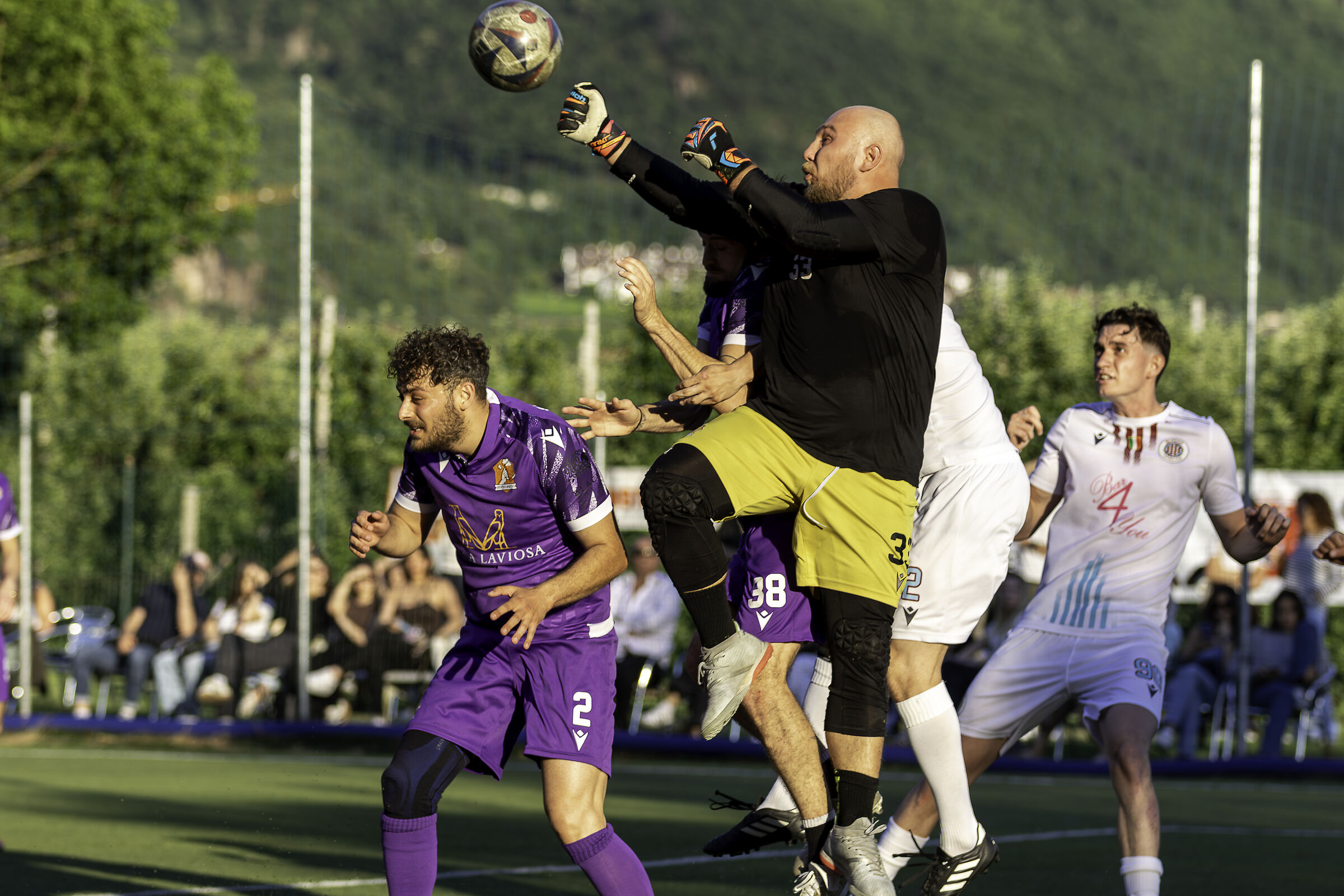 La parata - finale torneo calcio a 7 - S. Giacomo Bz