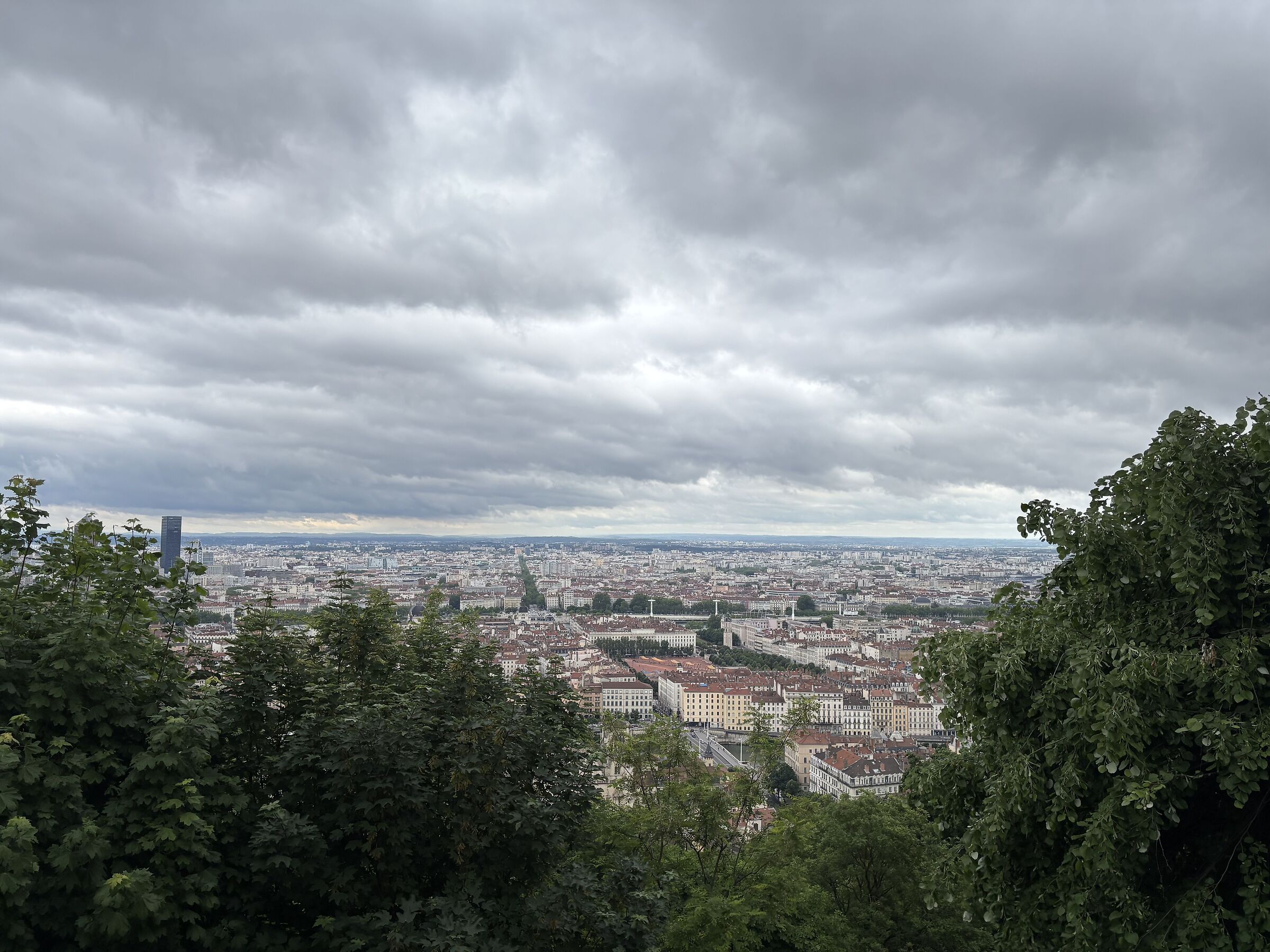 thunderstorm over Lyon