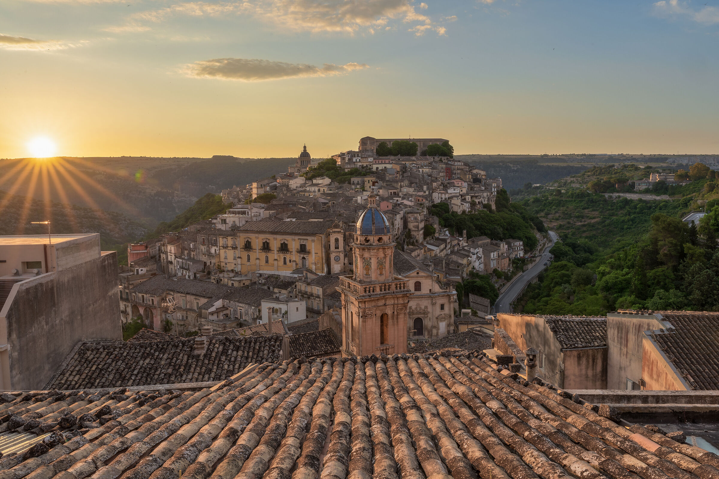Ragusa Ibla alba.