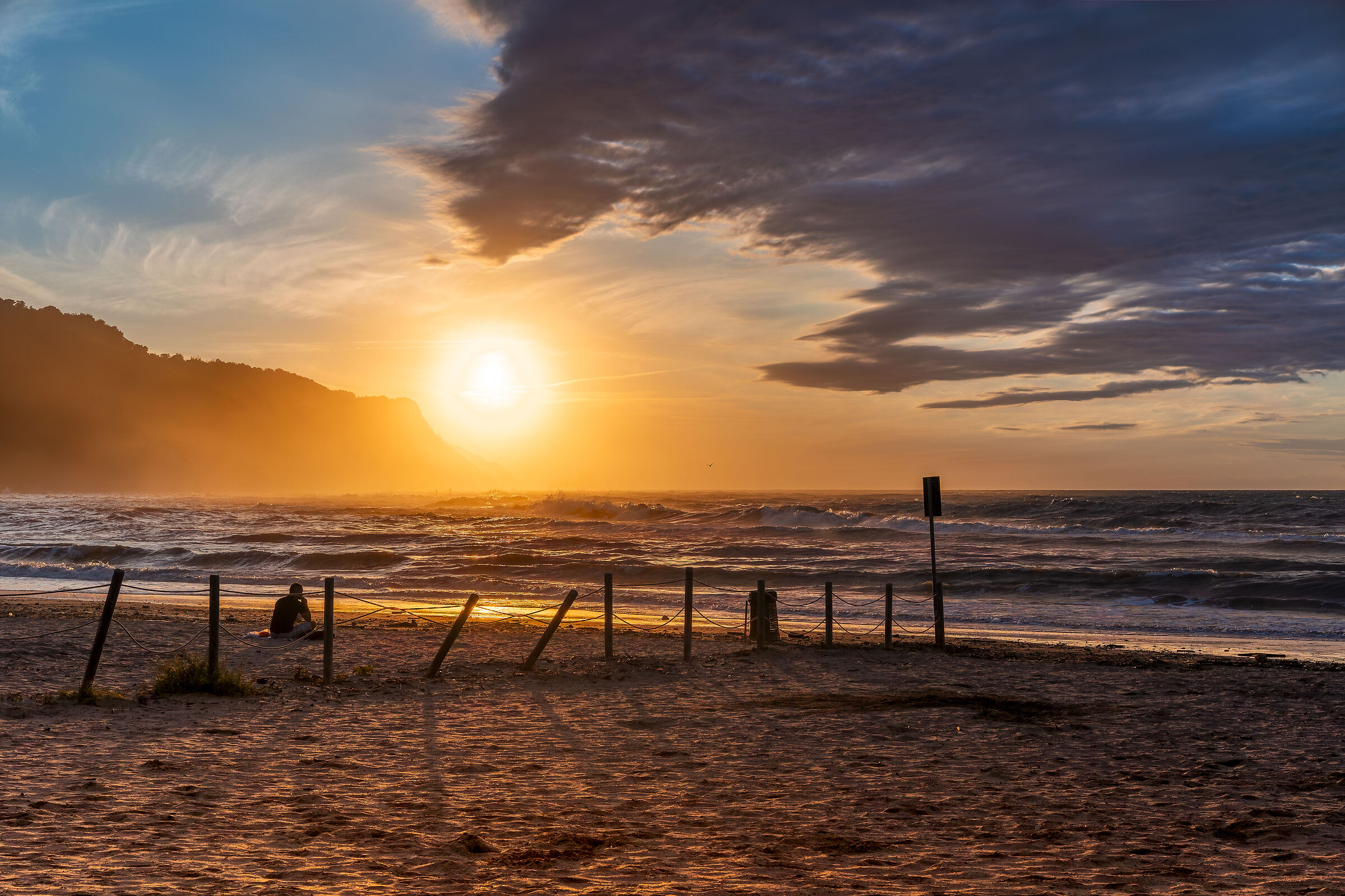 Tramonto in Baia Flaminia Pesaro