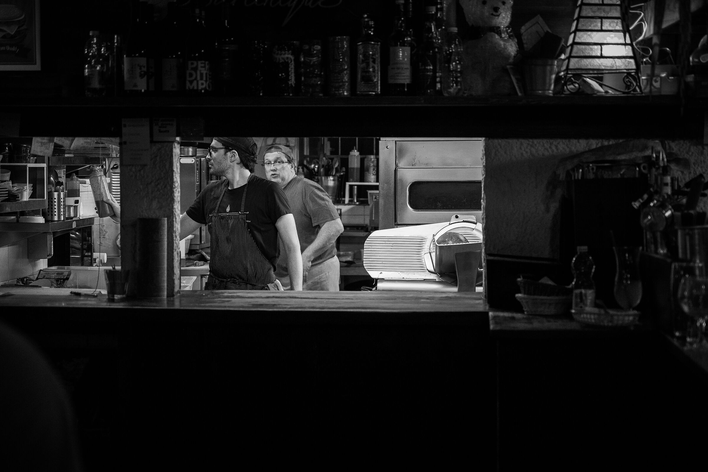 The work of the kitchen