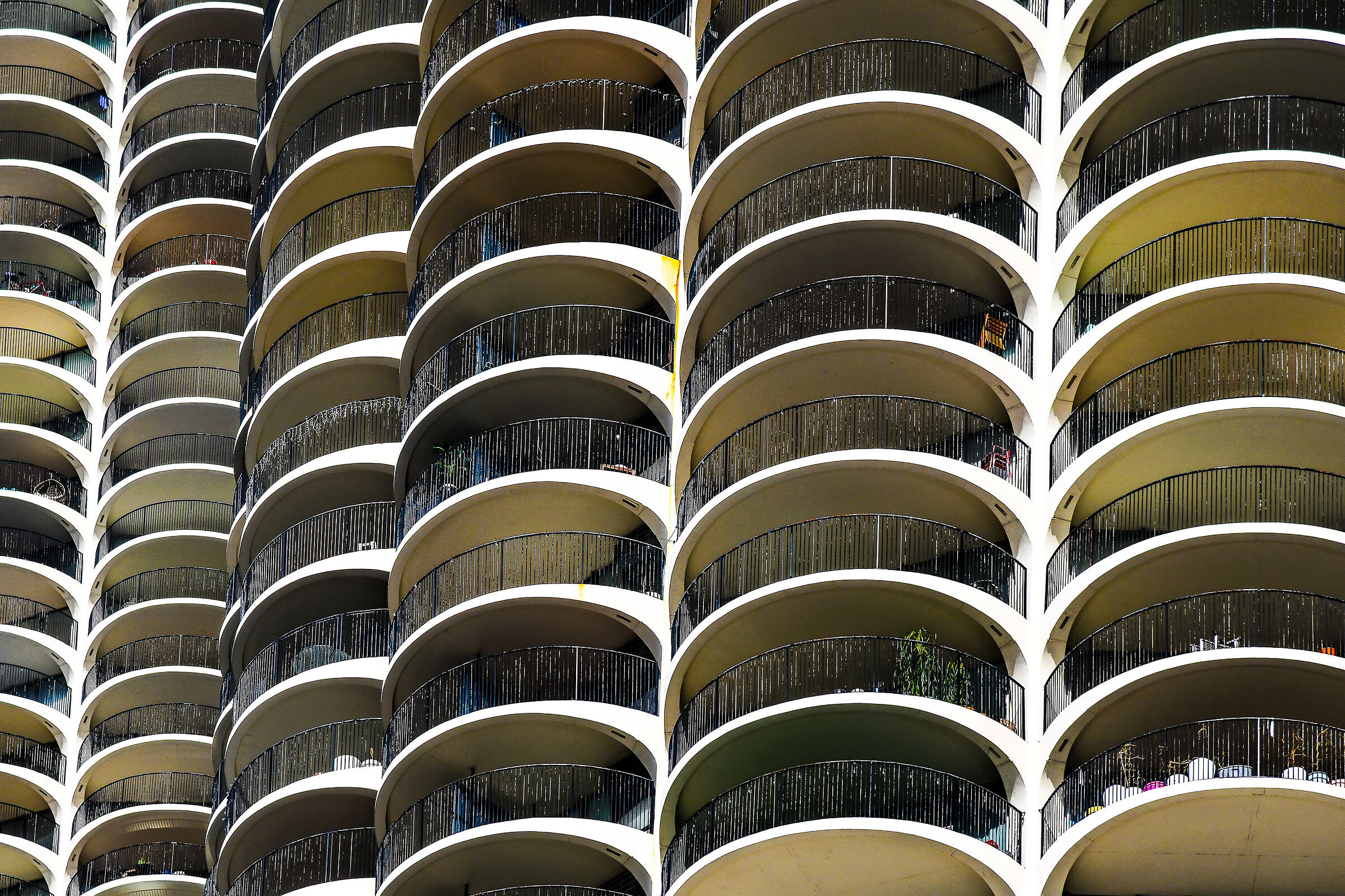 Chicago - particolare delle Marina Towers.