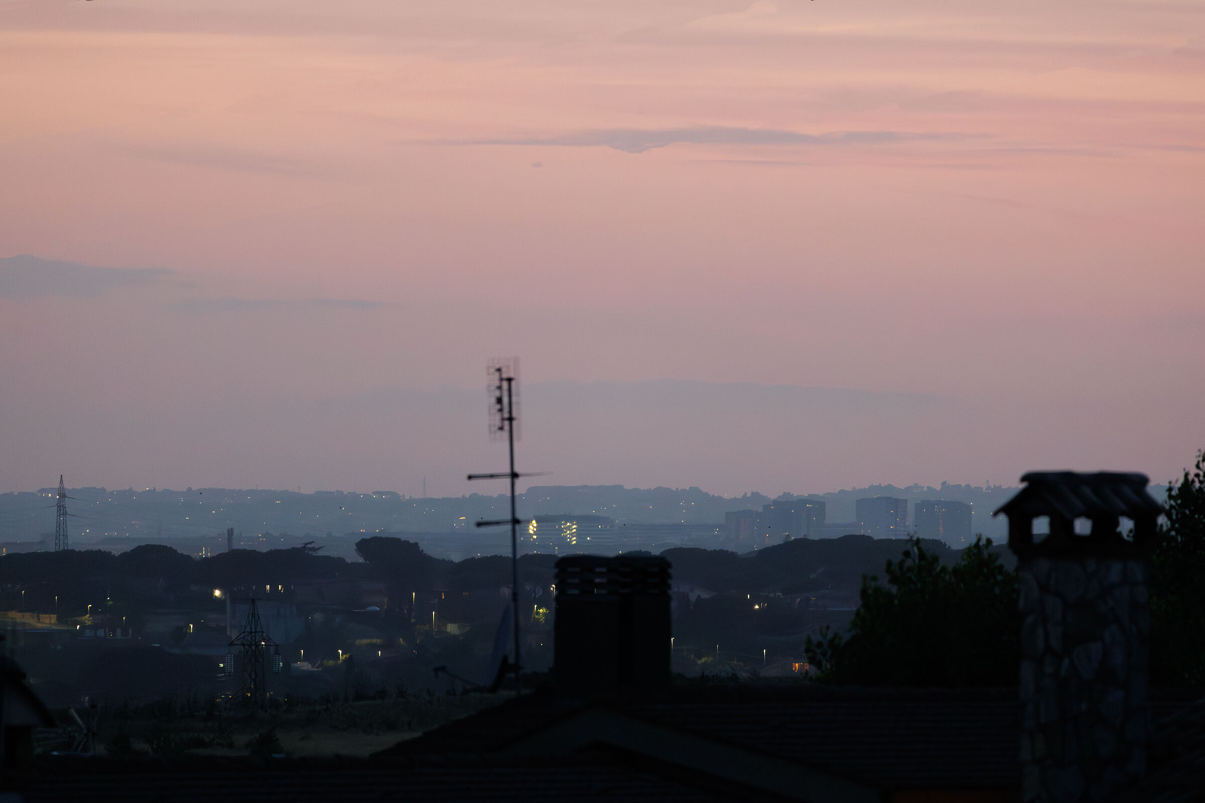 Test alti ISO al tramonto e tempi lunghi per 400mm