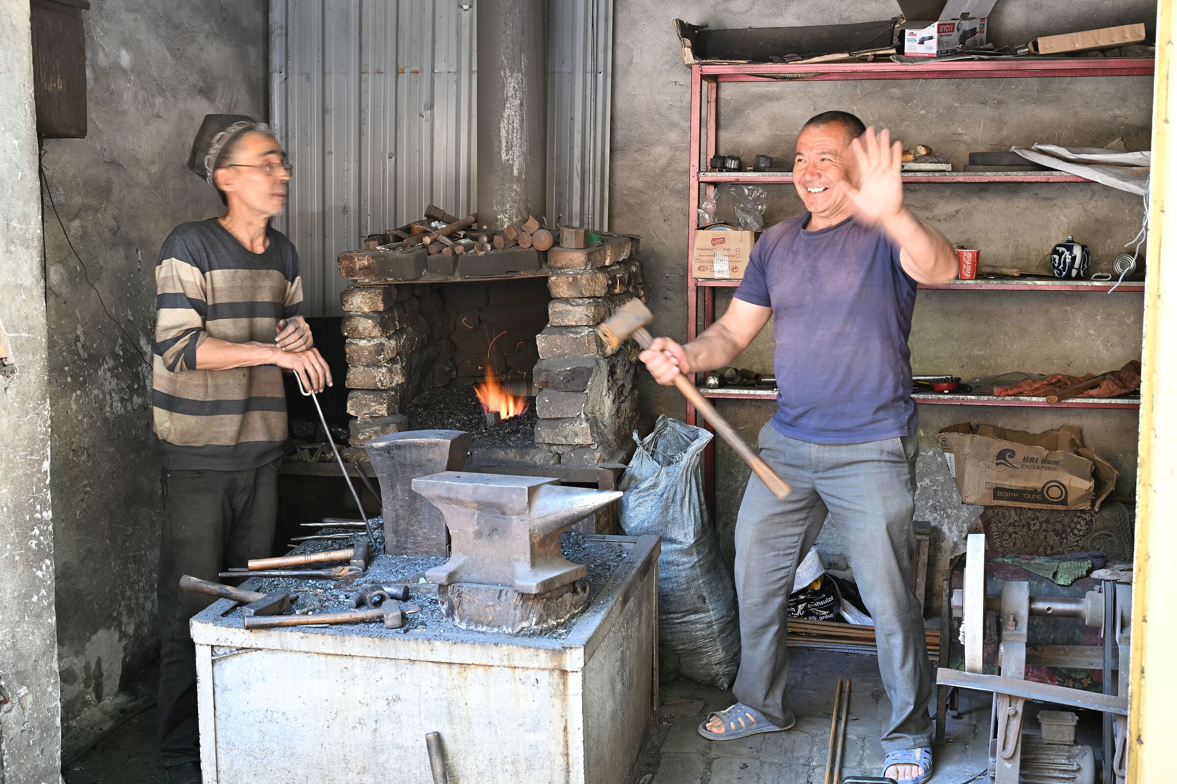 The blacksmith