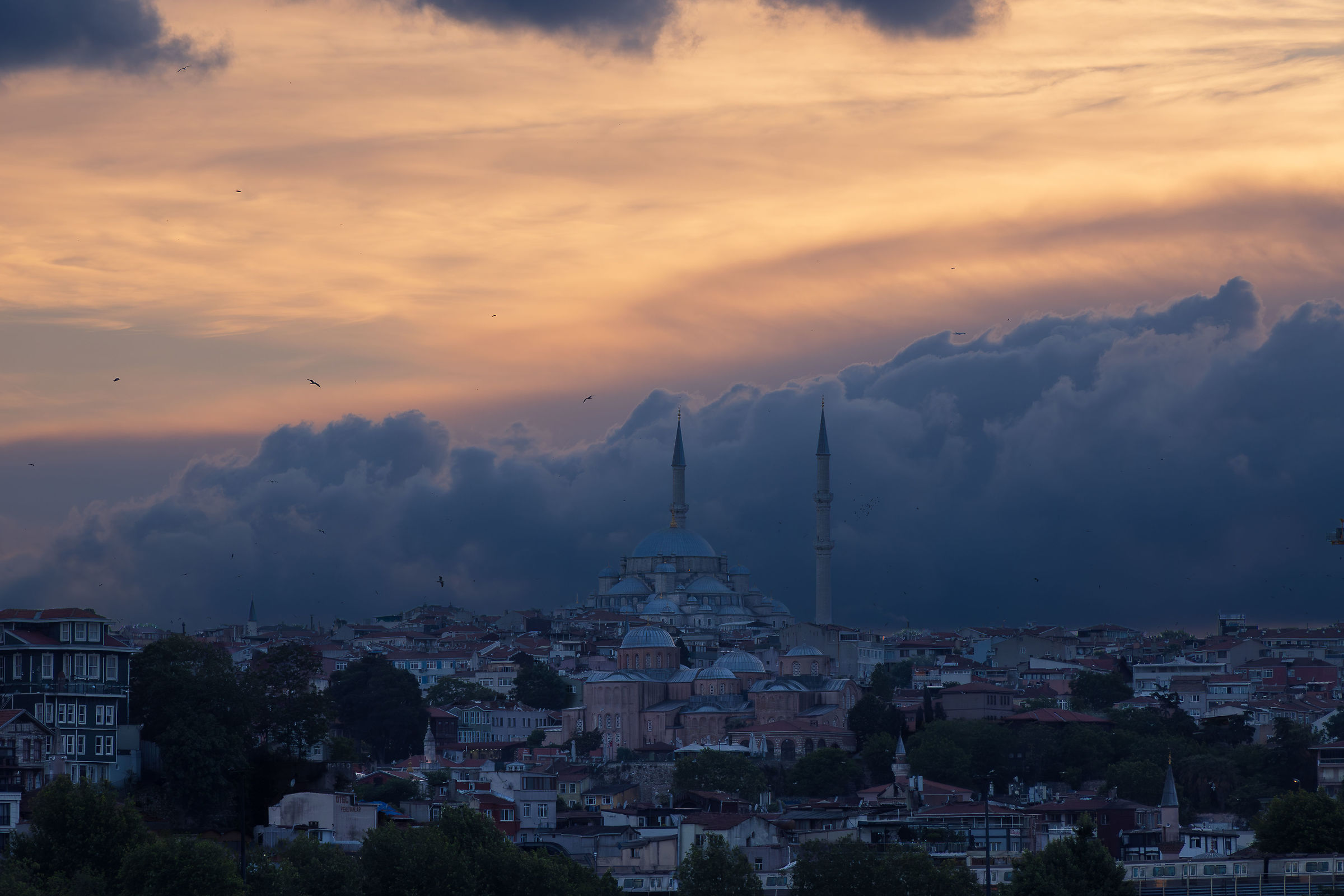 Threatening weather