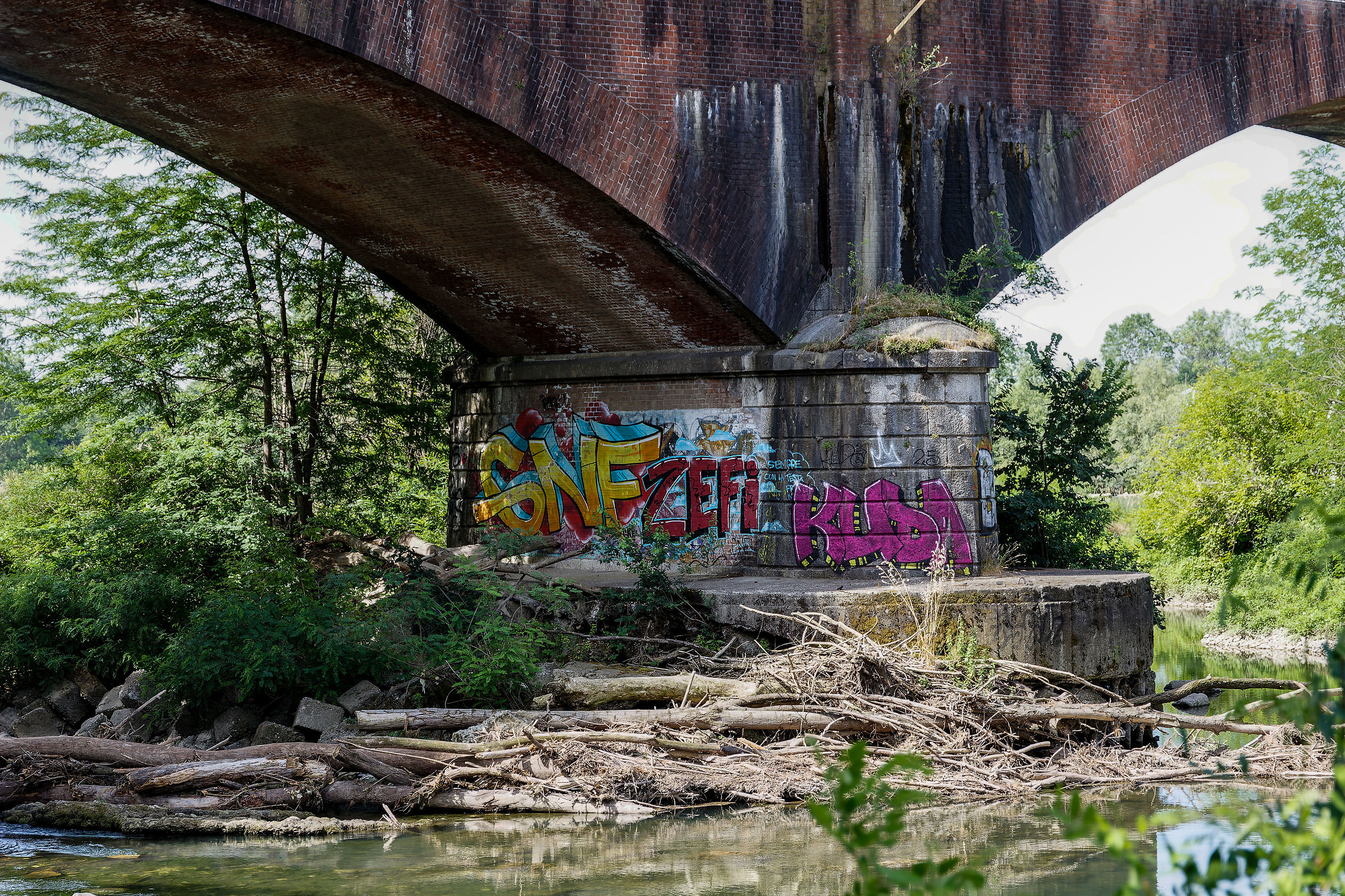 Vecchio ponte sull'Adda