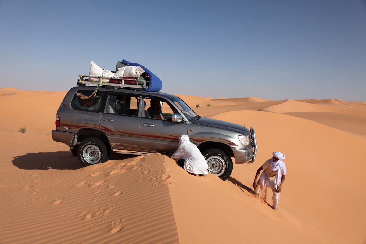 at the turn of the dune