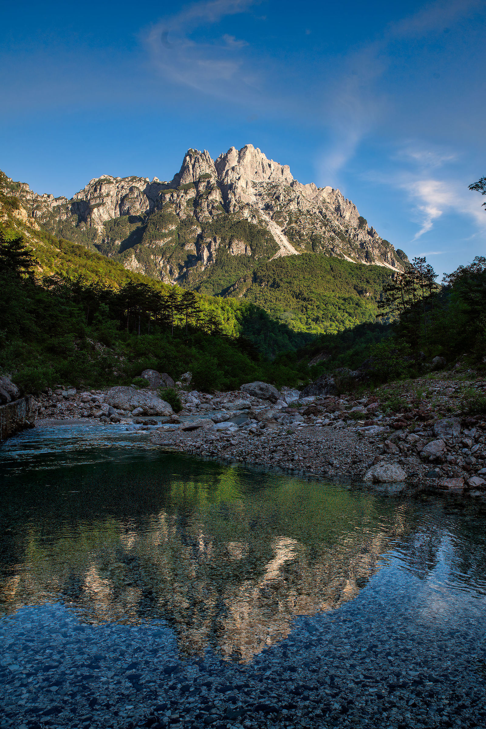 Monte Grauzaria riflesso , alpi Carniche