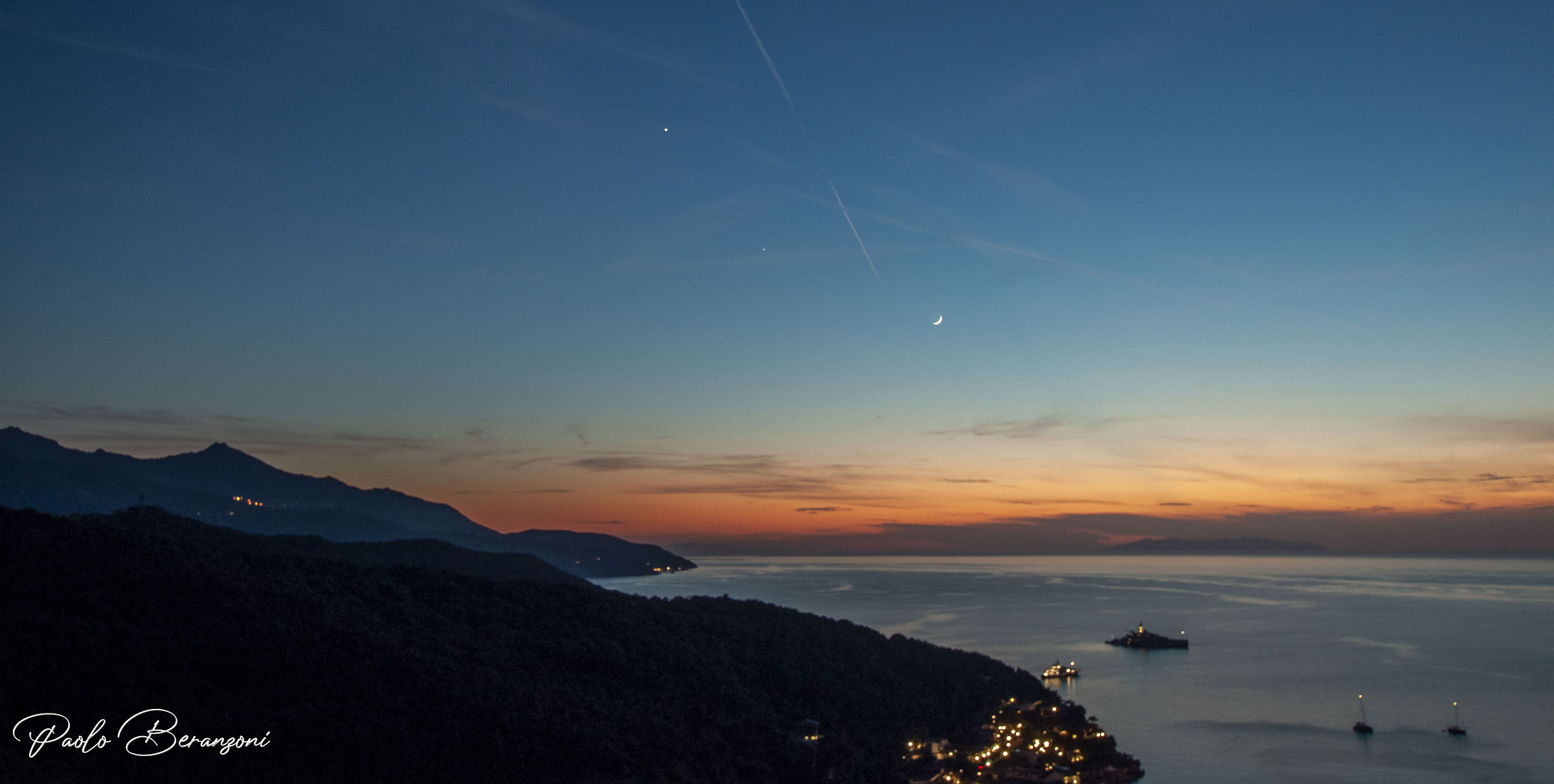 Venus-Jupiter-Mercury-Moon conjunction on June 16
